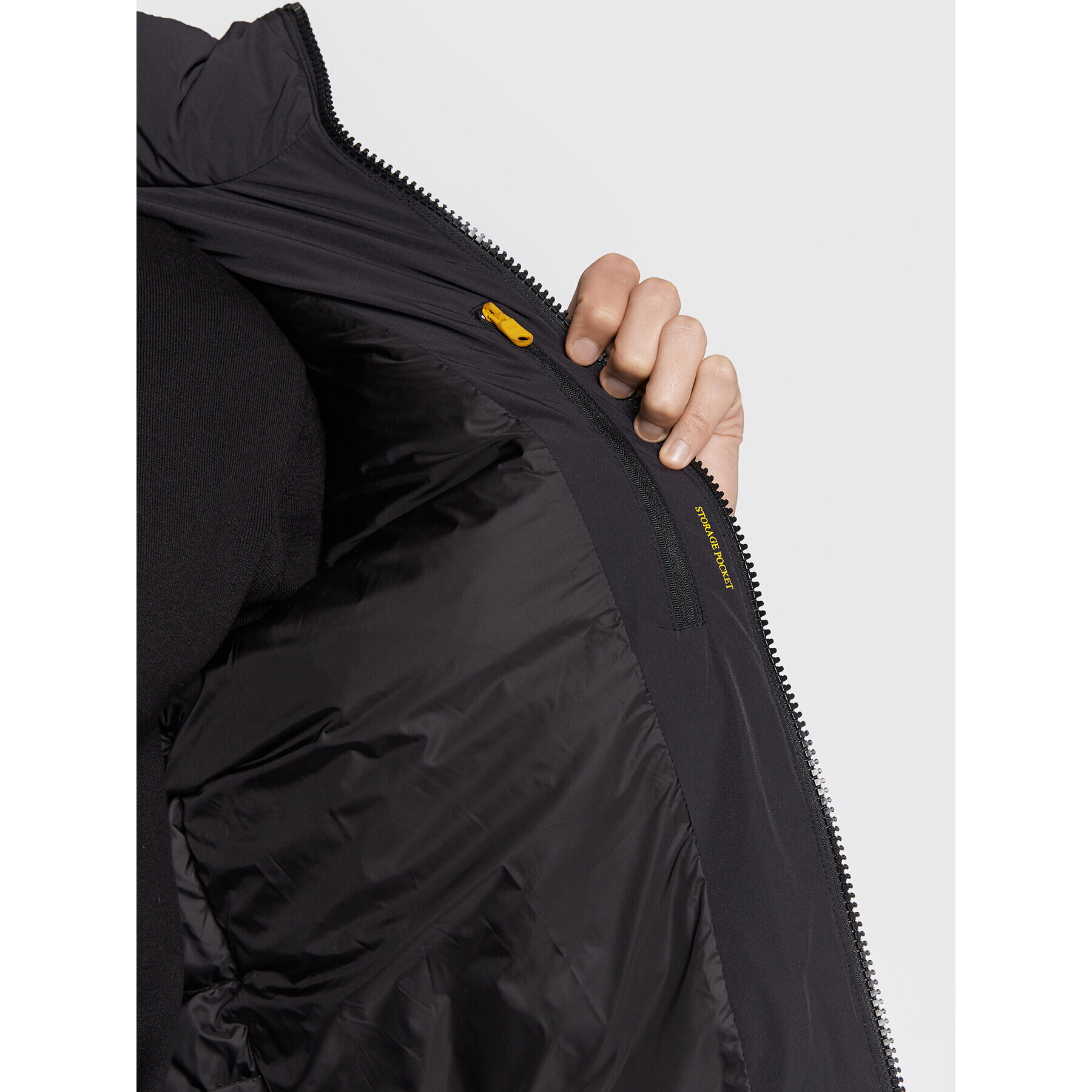 Hetregó Пухено яке Thomas 8M424 22WU09 Черен Regular Fit - Pepit.bg