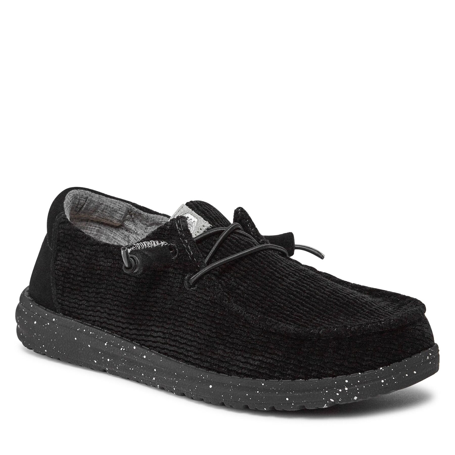 Hey Dude Обувки Wendy Wave Corduroy 40195-001 Черен - Pepit.bg