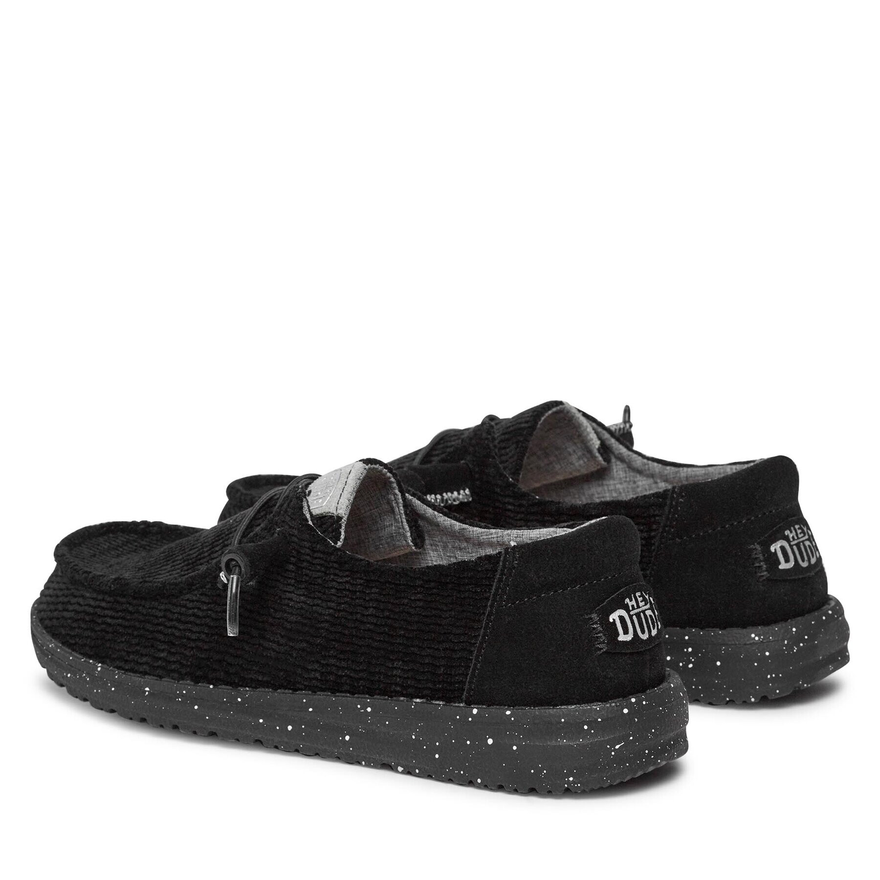 Hey Dude Обувки Wendy Wave Corduroy 40195-001 Черен - Pepit.bg
