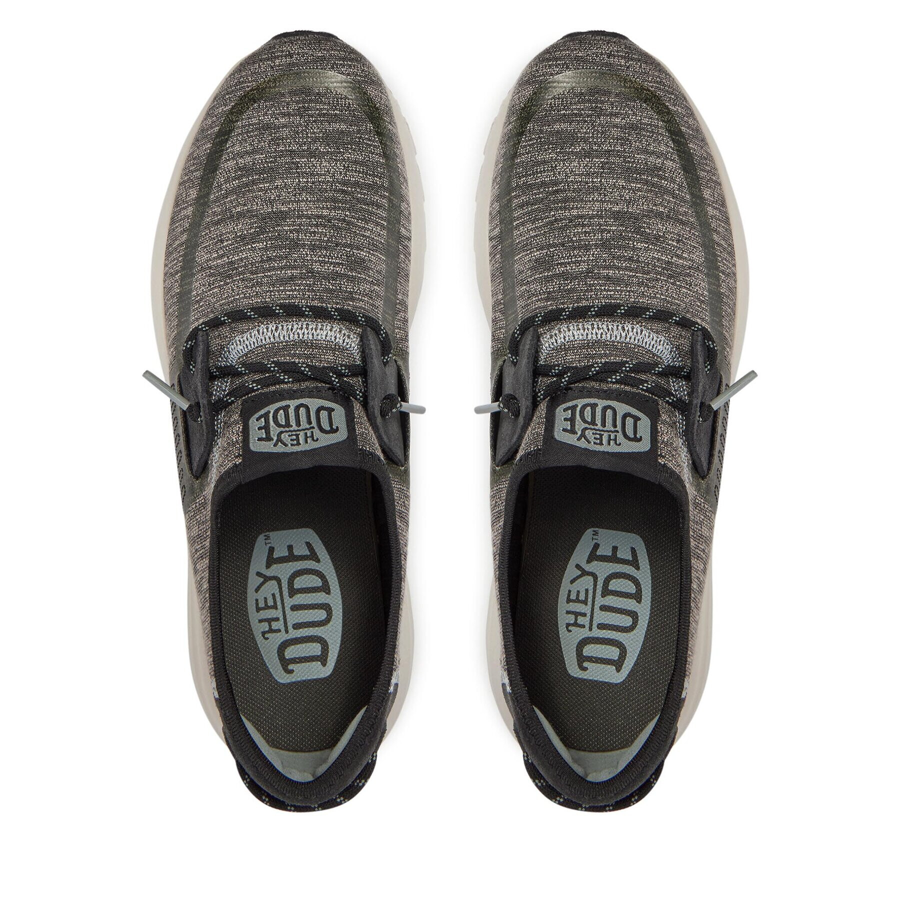 Hey Dude Сникърси Sirocco Dual Knit 40184-030 Сив - Pepit.bg