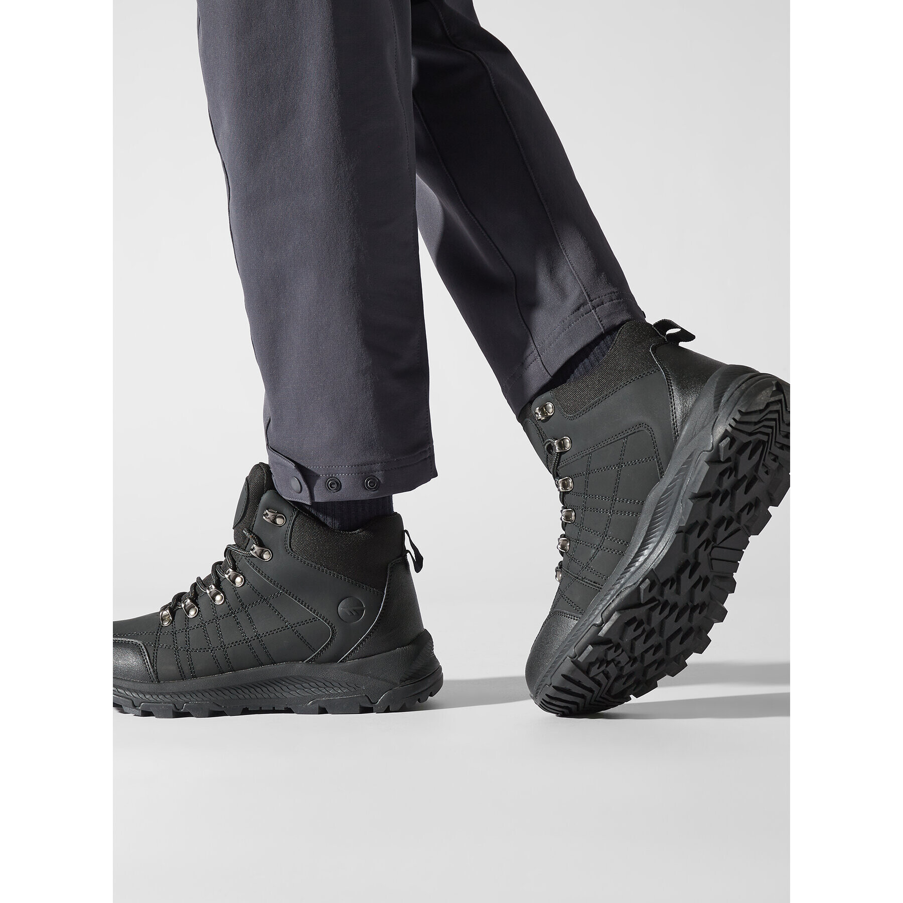 Hi-Tec Туристически Mengelo Mid WS-AW22-HT-01-Q3 Черен - Pepit.bg