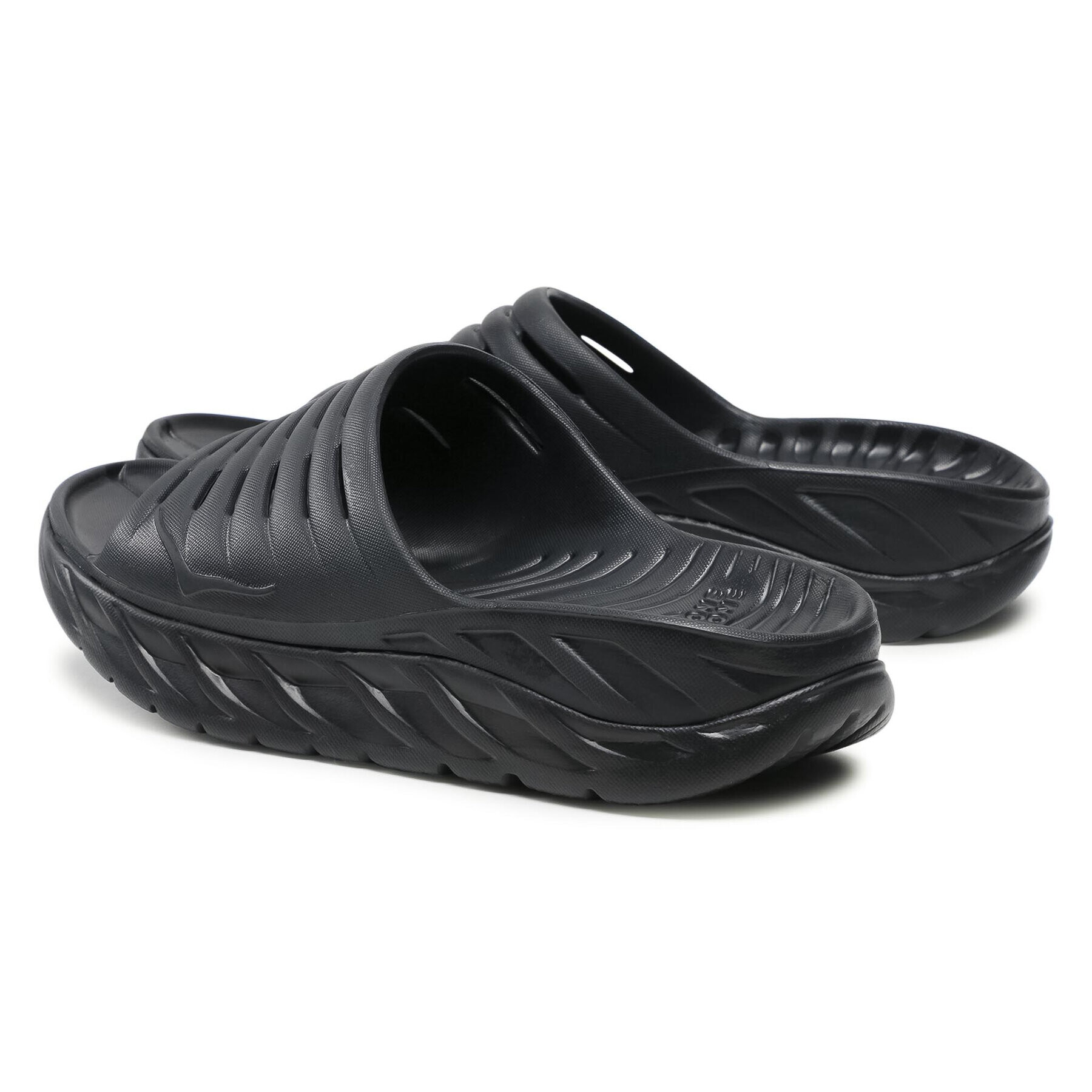 Hoka Чехли M Ora Recovery Slide 1099673 Черен - Pepit.bg