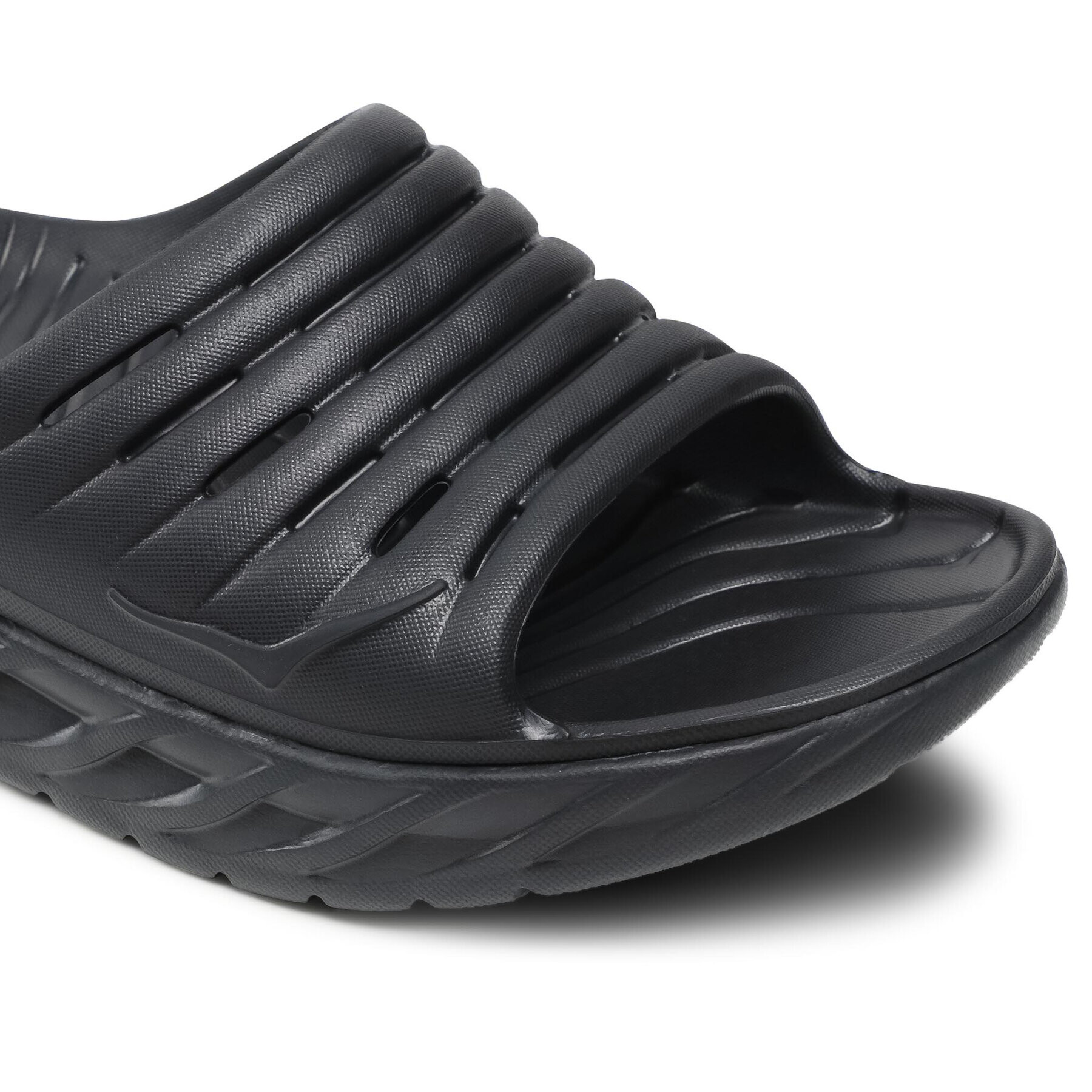 Hoka Чехли M Ora Recovery Slide 1099673 Черен - Pepit.bg