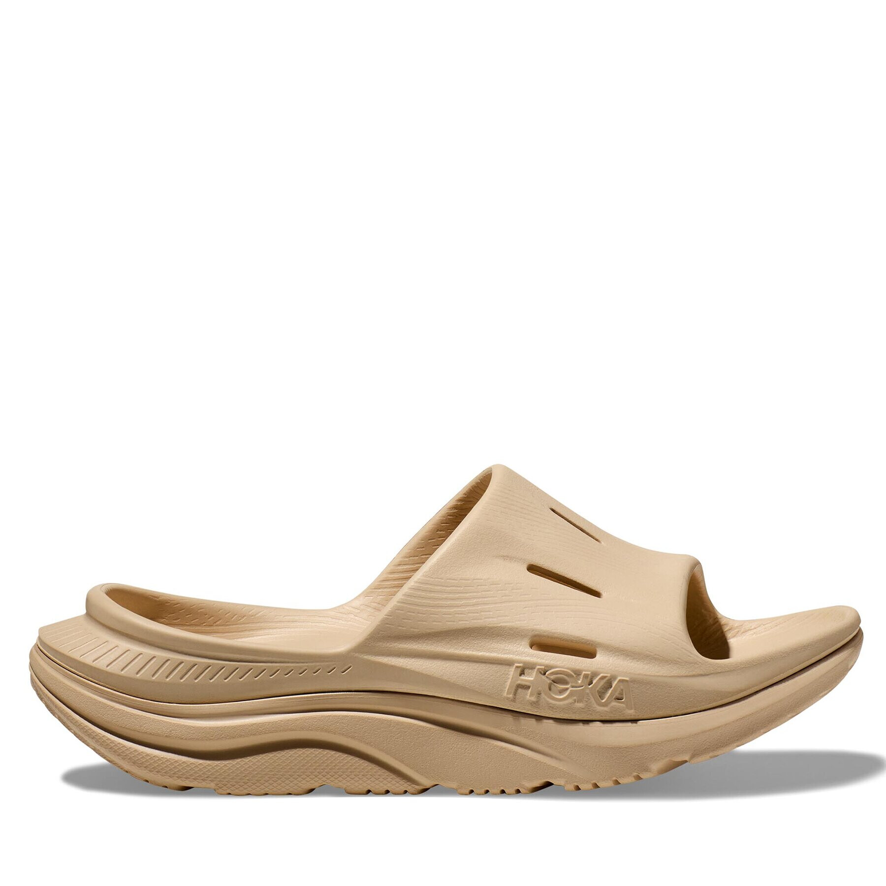 Hoka Чехли Ora Recovery Slide 3 1135061 Бежов - Pepit.bg