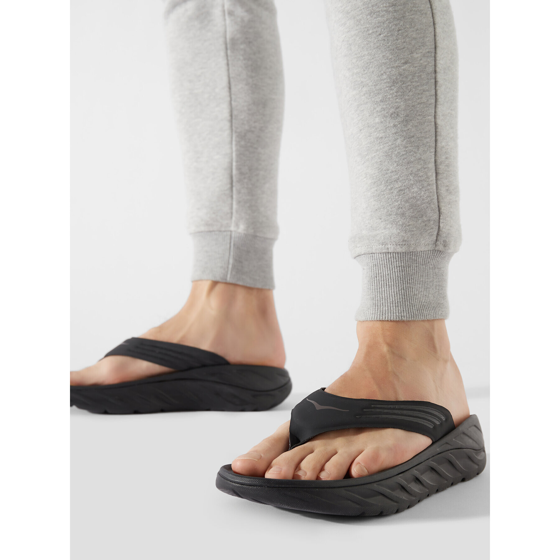 Hoka Джапанки Ora Recovery Flip 1099675 Черен - Pepit.bg