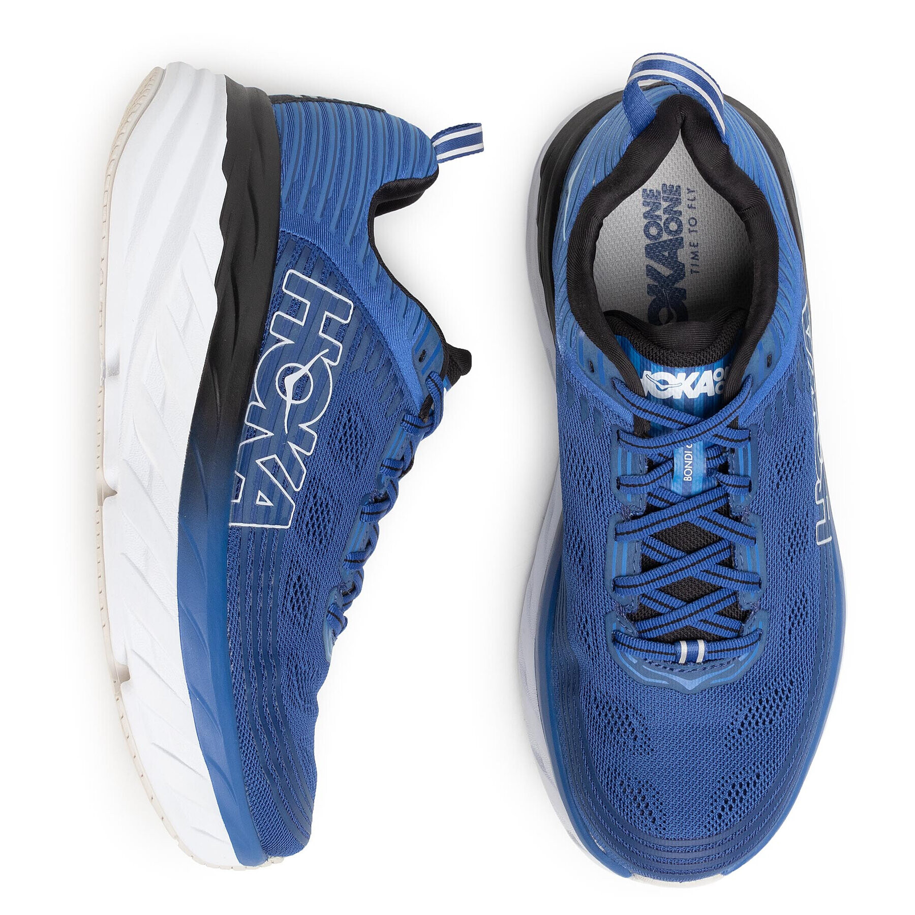 Hoka Обувки Bondi 6 Wide 1019271 Син - Pepit.bg
