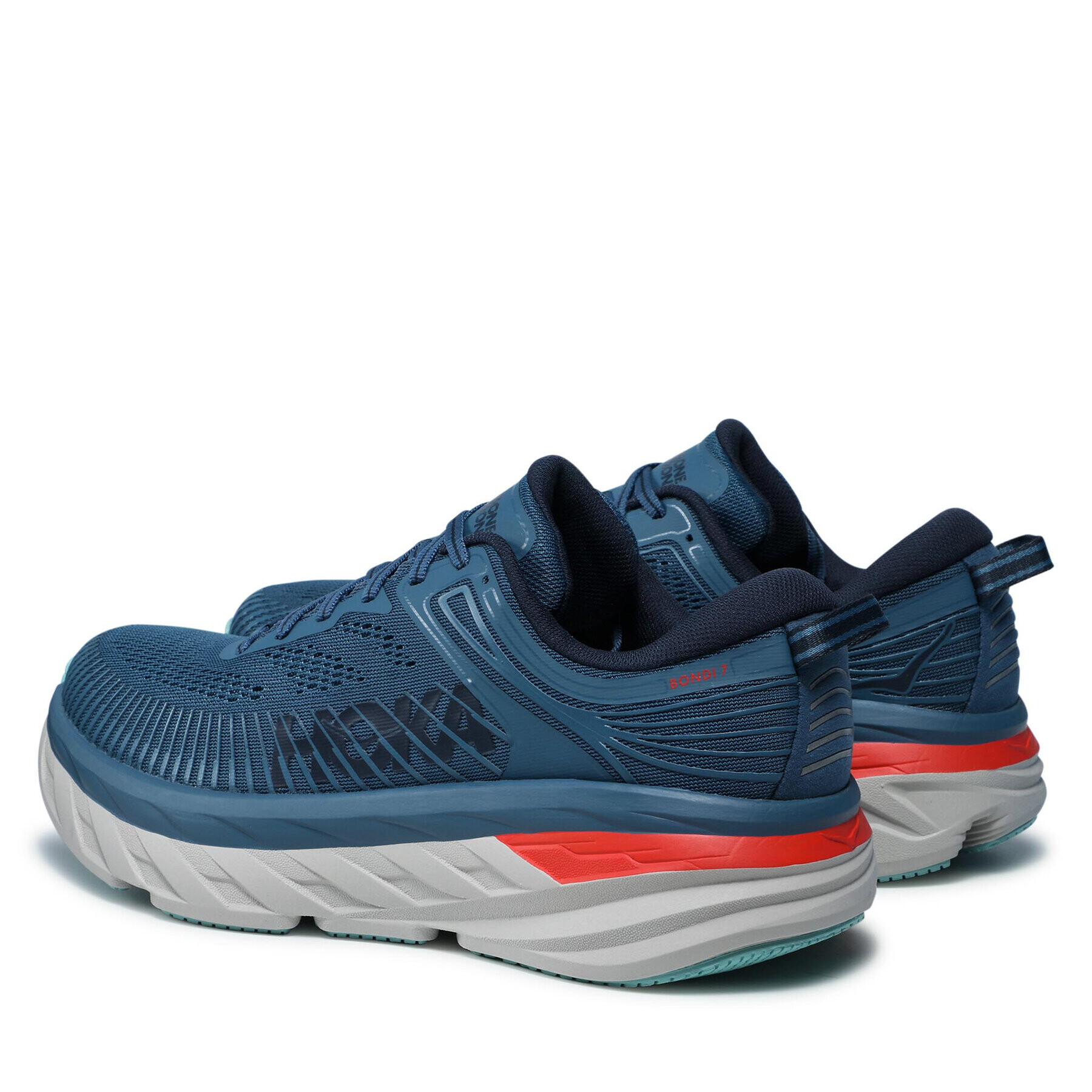 Hoka Обувки Bondi 7 Wide 1110530 Син - Pepit.bg