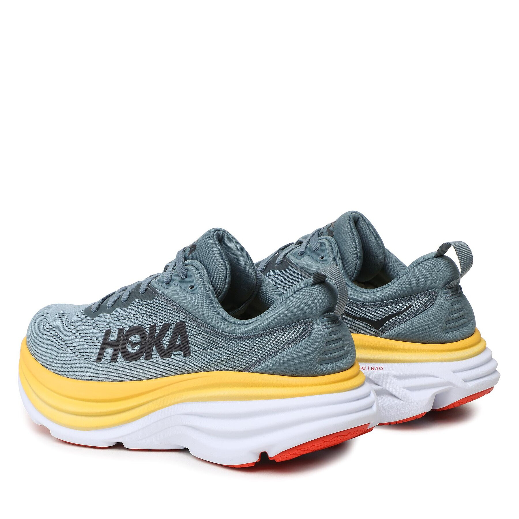 Hoka Обувки Bondi 8 1123202 Сив - Pepit.bg