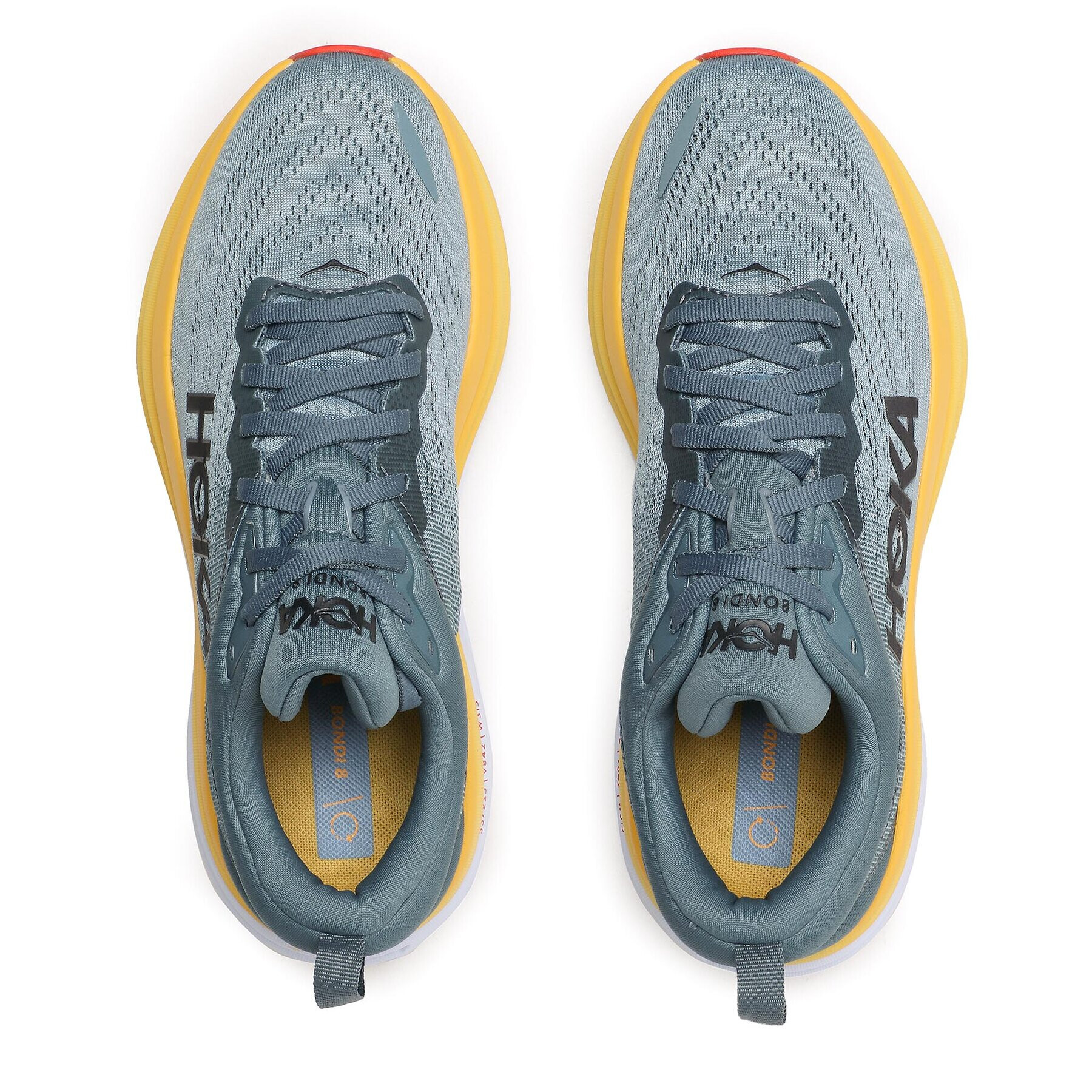 Hoka Обувки Bondi 8 1123202 Сив - Pepit.bg