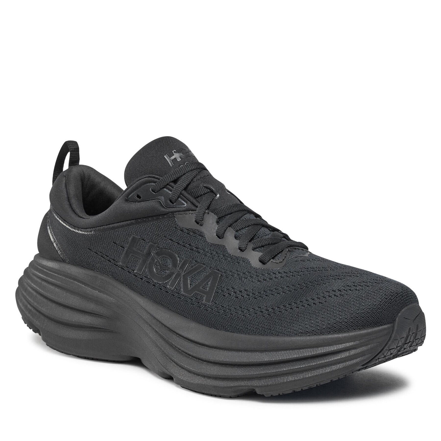 Hoka Обувки Bondi 8 Wide 1127953 Черен - Pepit.bg
