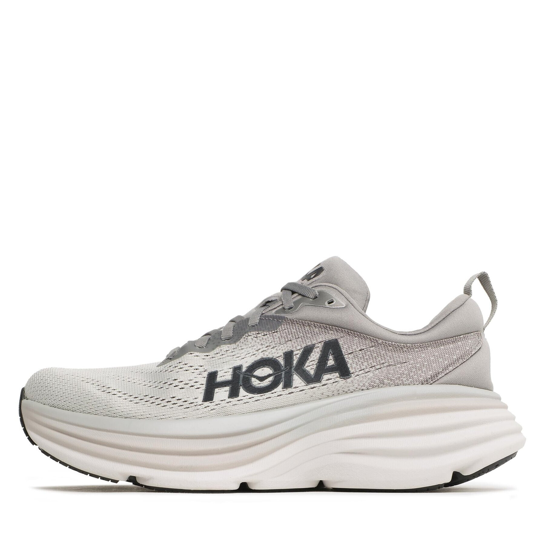 Hoka Обувки Bondi 8 Wide 1127953 Сив - Pepit.bg