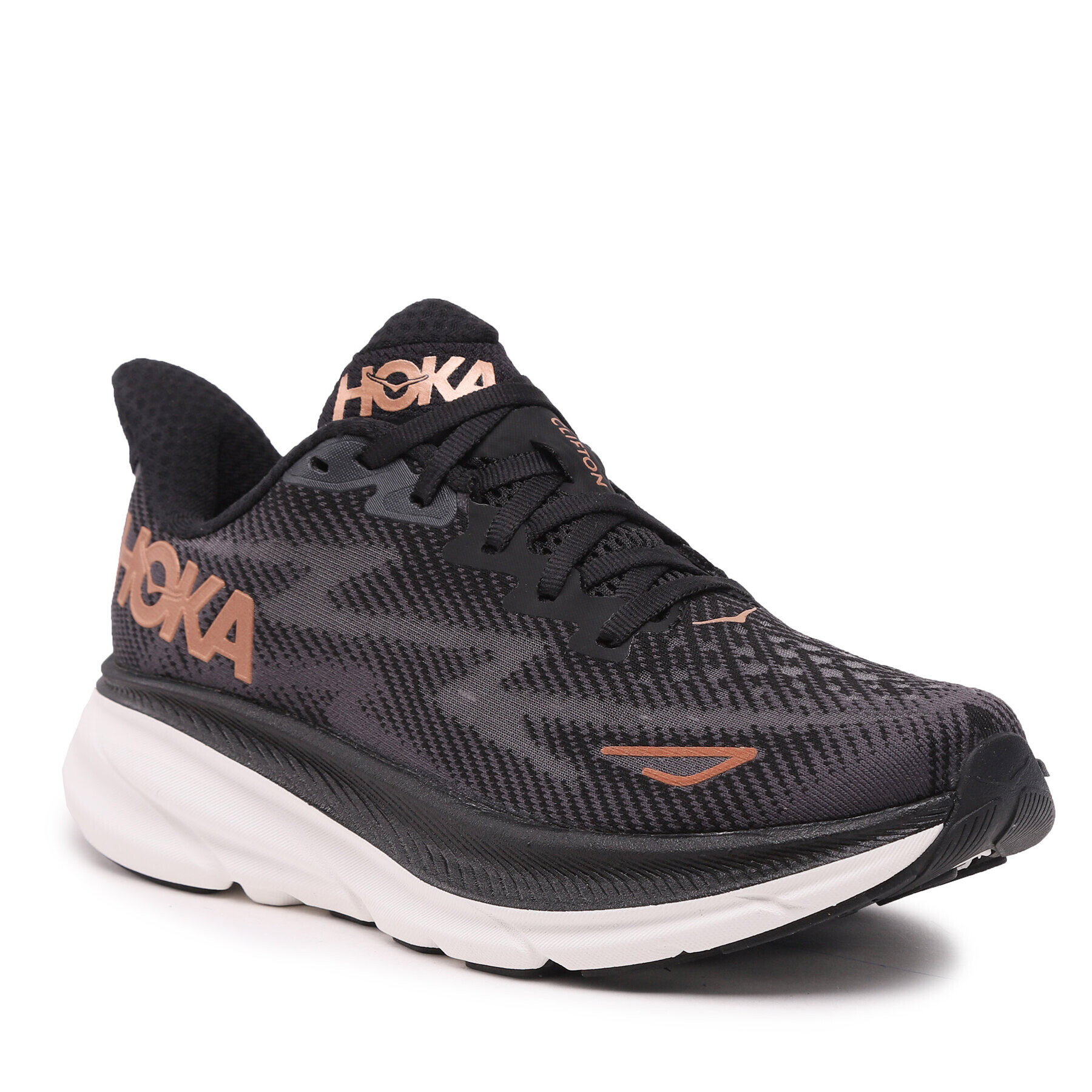 Hoka Обувки Clifton 9 1127896 Черен - Pepit.bg