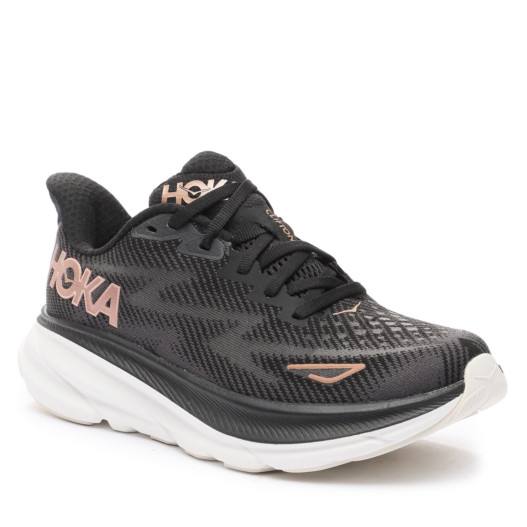 Hoka Обувки Clifton 9 1127896 Черен - Pepit.bg