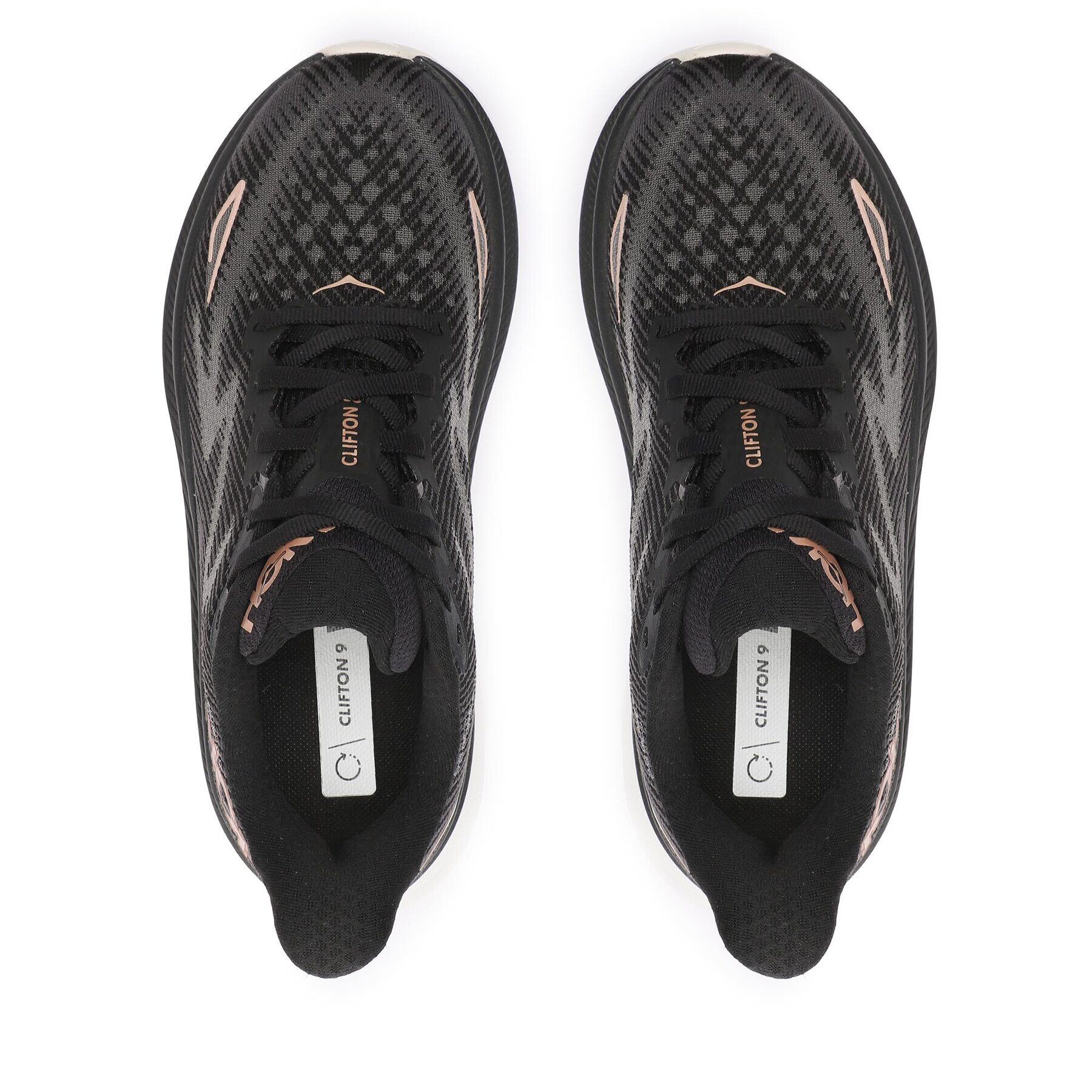 Hoka Обувки Clifton 9 1127896 Черен - Pepit.bg