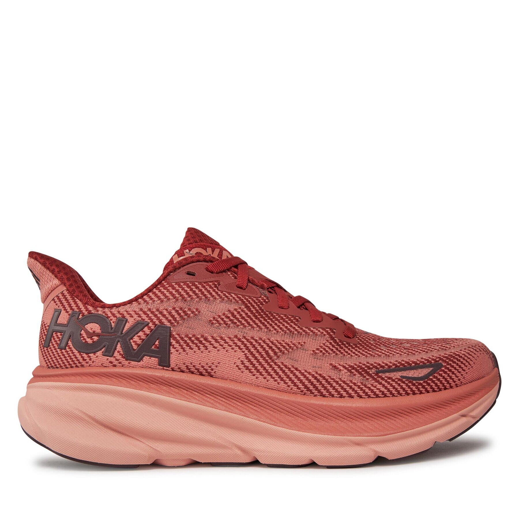 Hoka Обувки Clifton 9 1127896 Червен - Pepit.bg