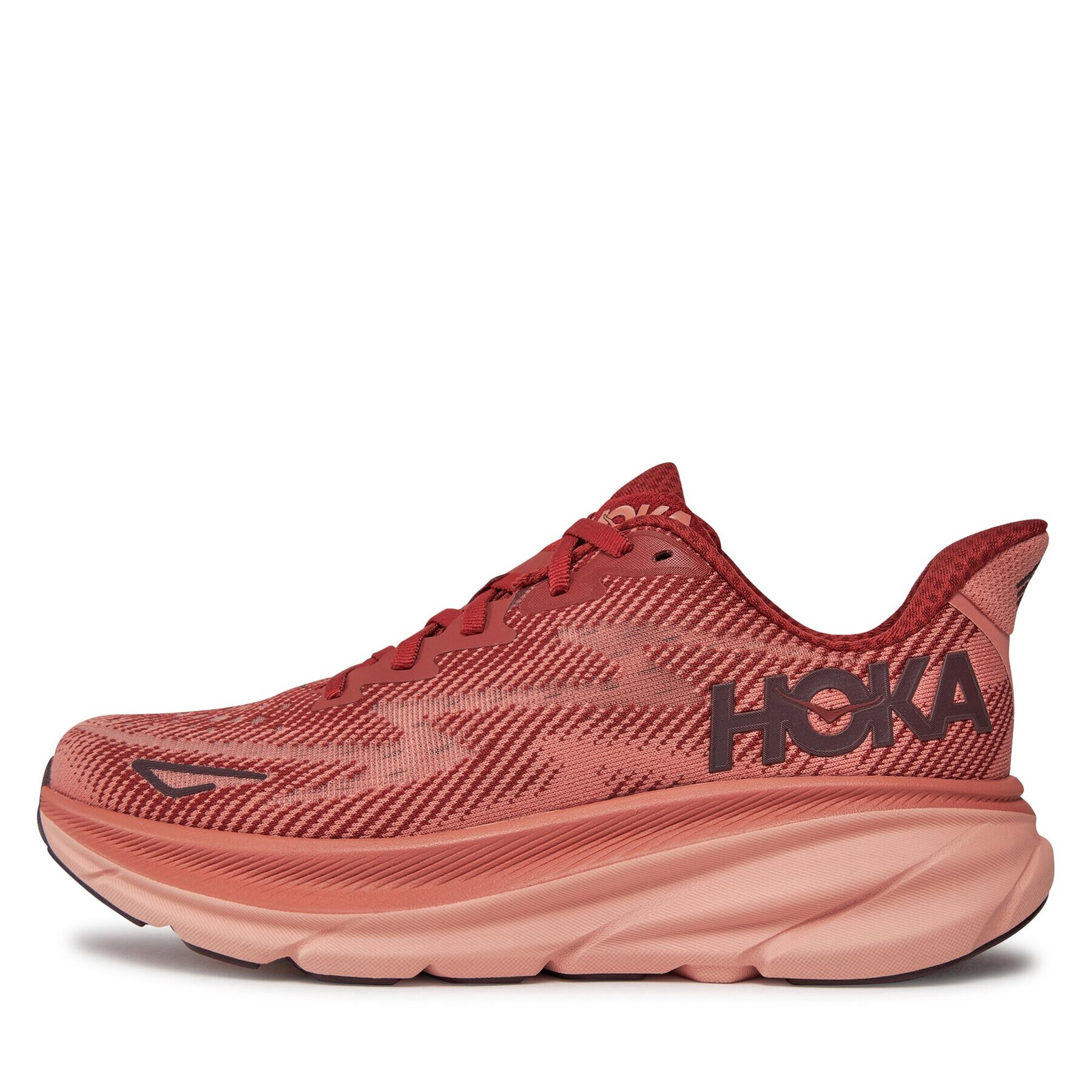 Hoka Обувки Clifton 9 1127896 Червен - Pepit.bg