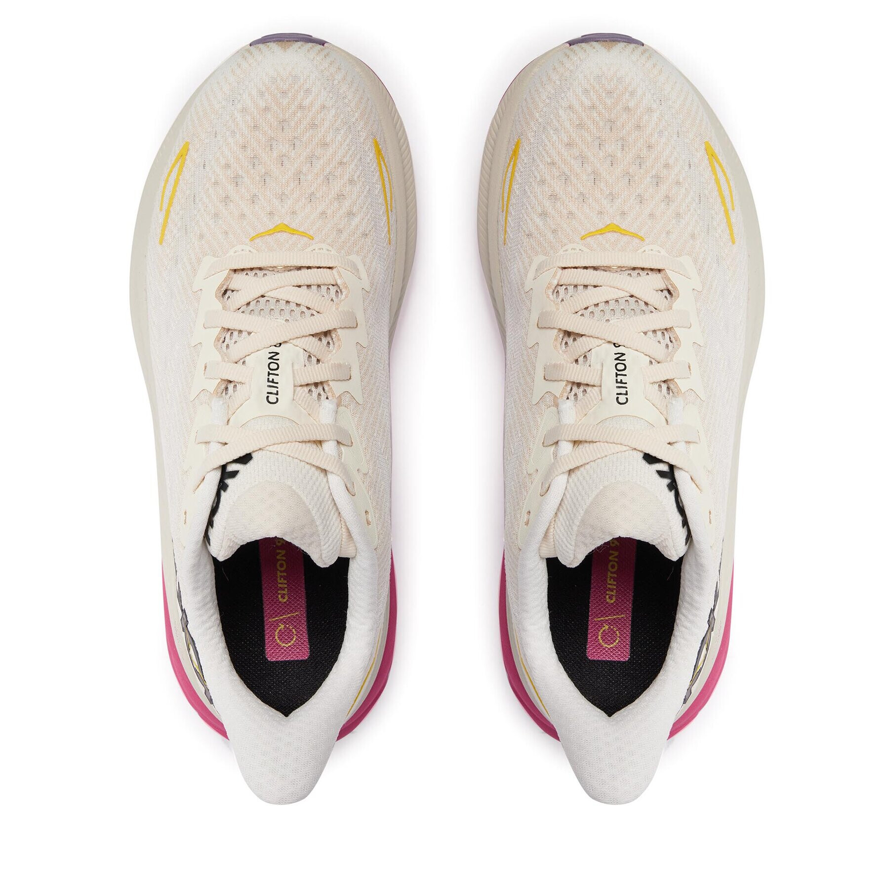 Hoka Обувки Clifton 9 1127896-EBDB Бял - Pepit.bg