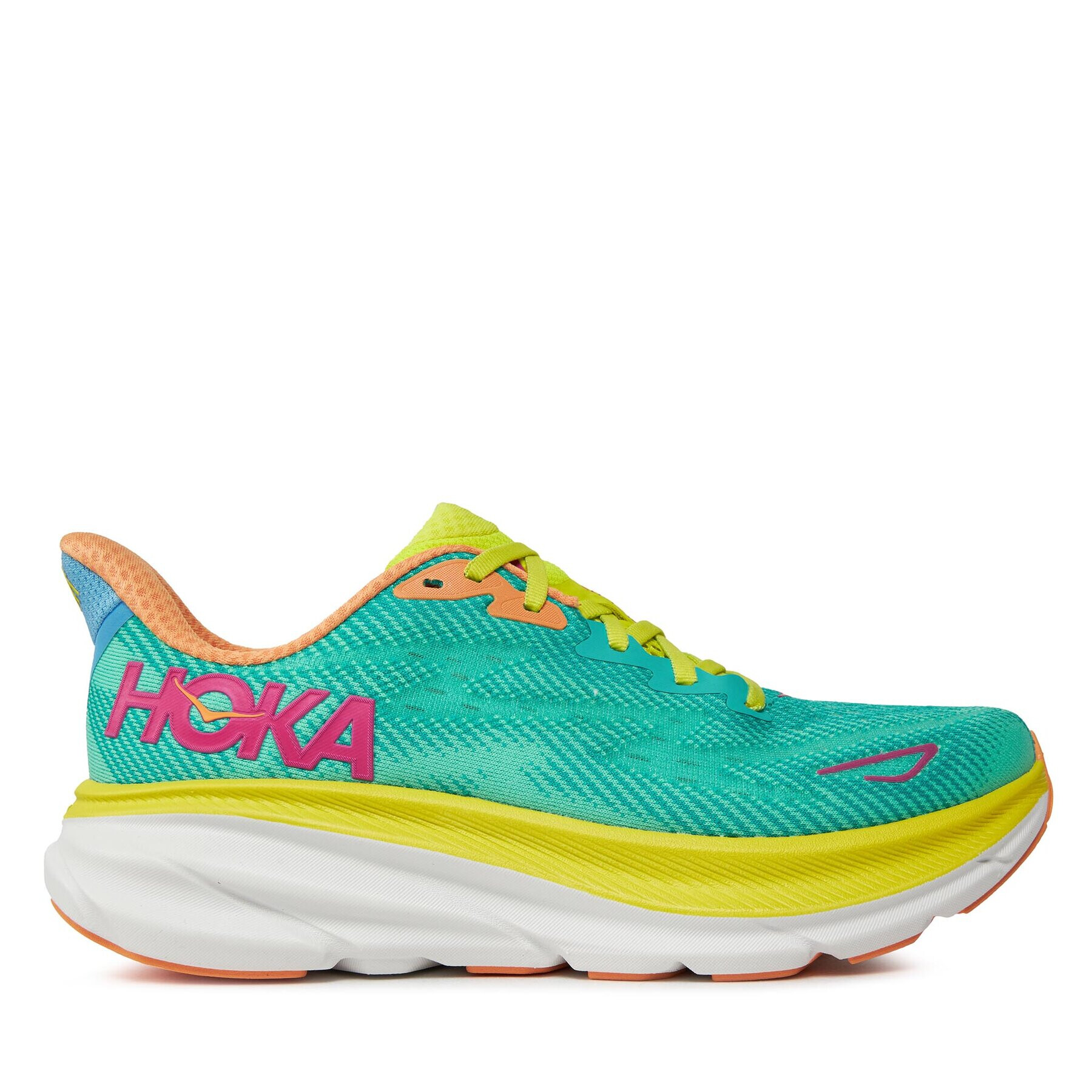 Hoka Обувки Clifton 9 1127896 Зелен - Pepit.bg