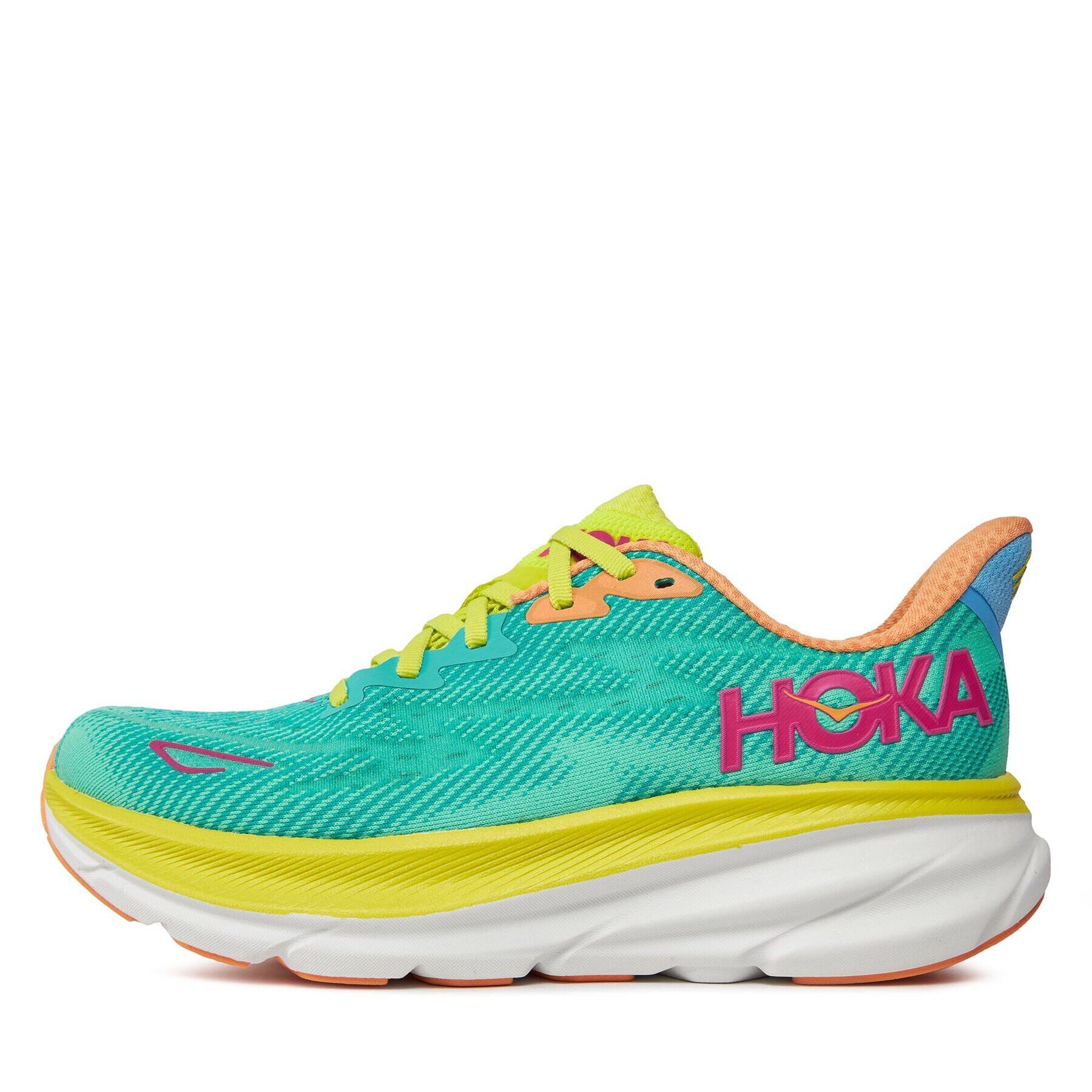 Hoka Обувки Clifton 9 1127896 Зелен - Pepit.bg