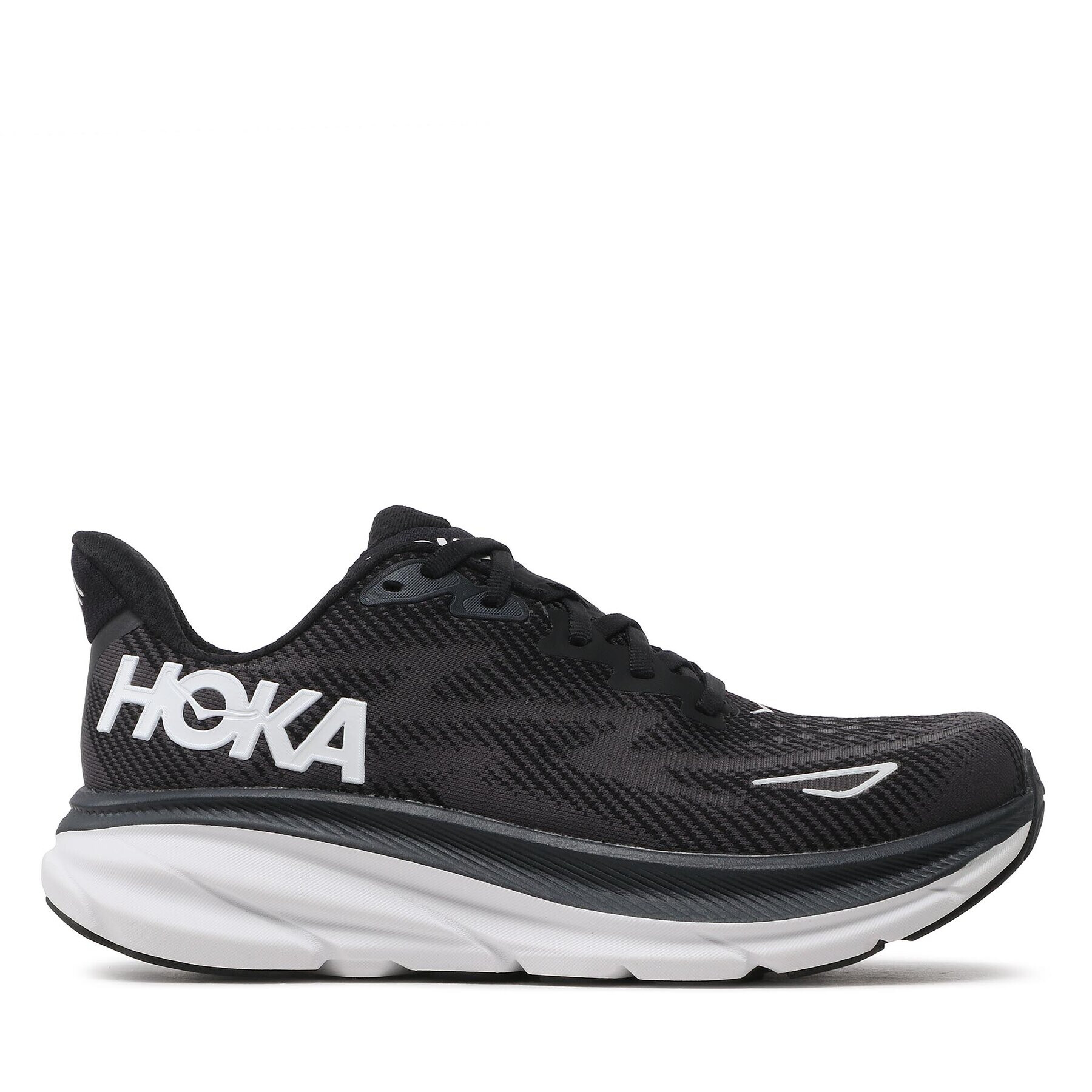 Hoka Обувки Clifton 9 1132211 WIDE Черен - Pepit.bg