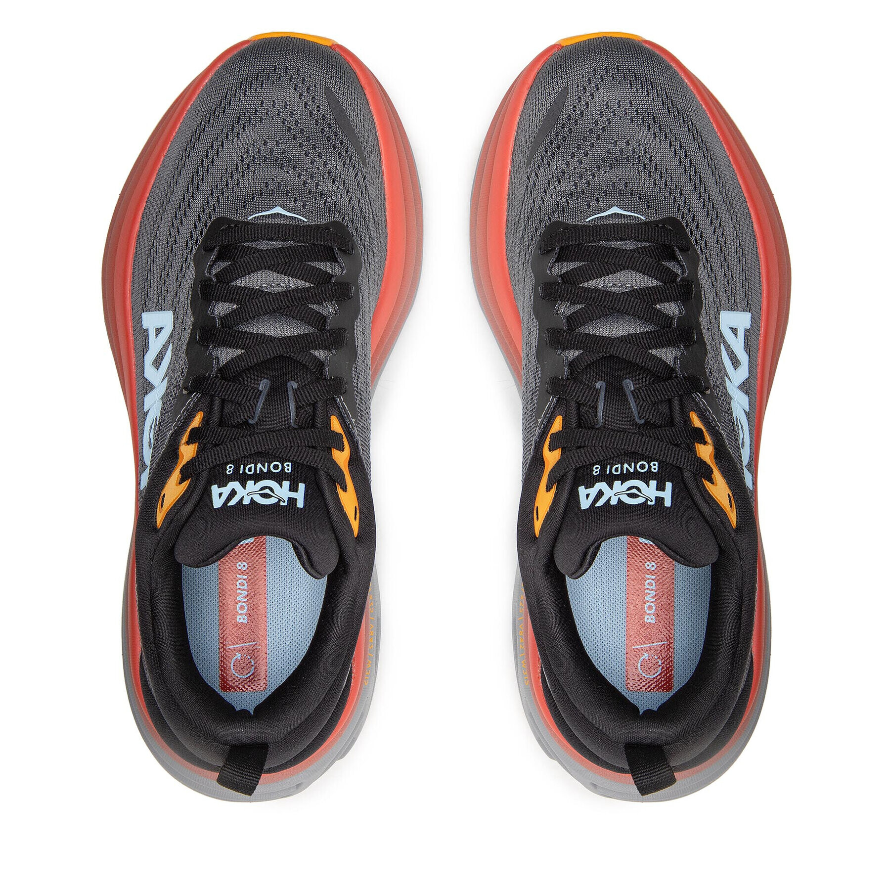 Hoka Обувки M Bondi 8 1123202 Сив - Pepit.bg