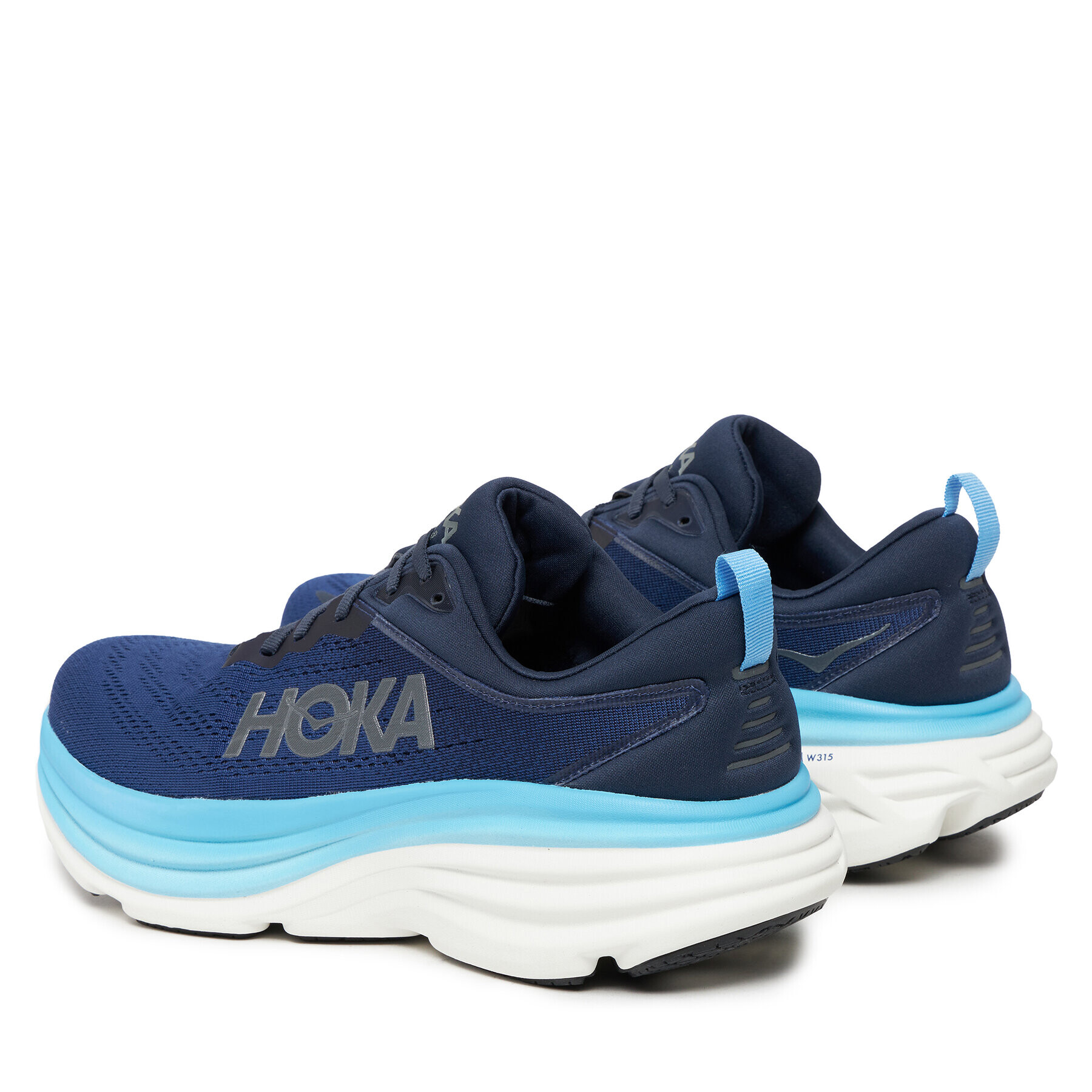 Hoka Обувки M Bondi 8 Wide 1127953-OSAA Син - Pepit.bg