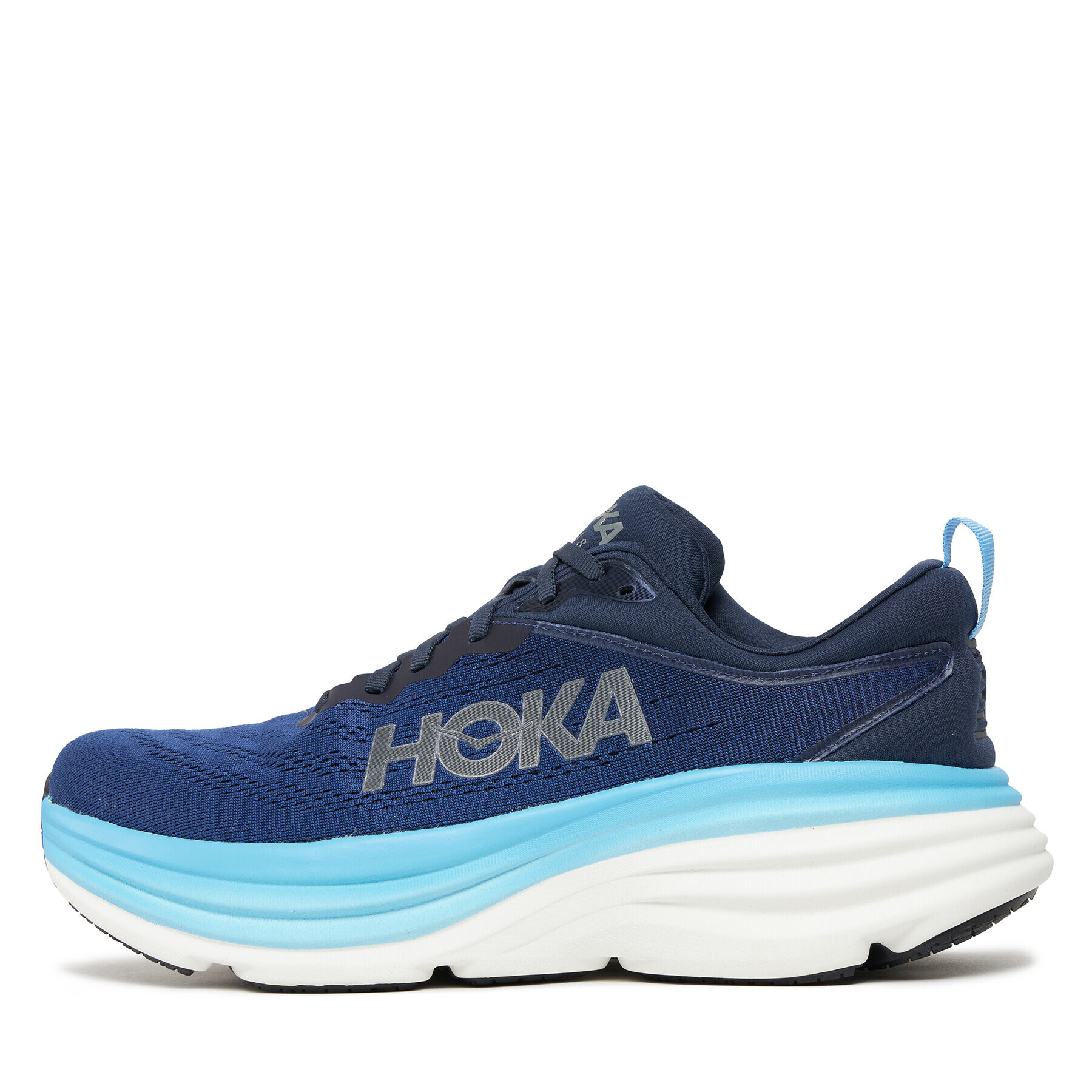 Hoka Обувки M Bondi 8 Wide 1127953-OSAA Син - Pepit.bg