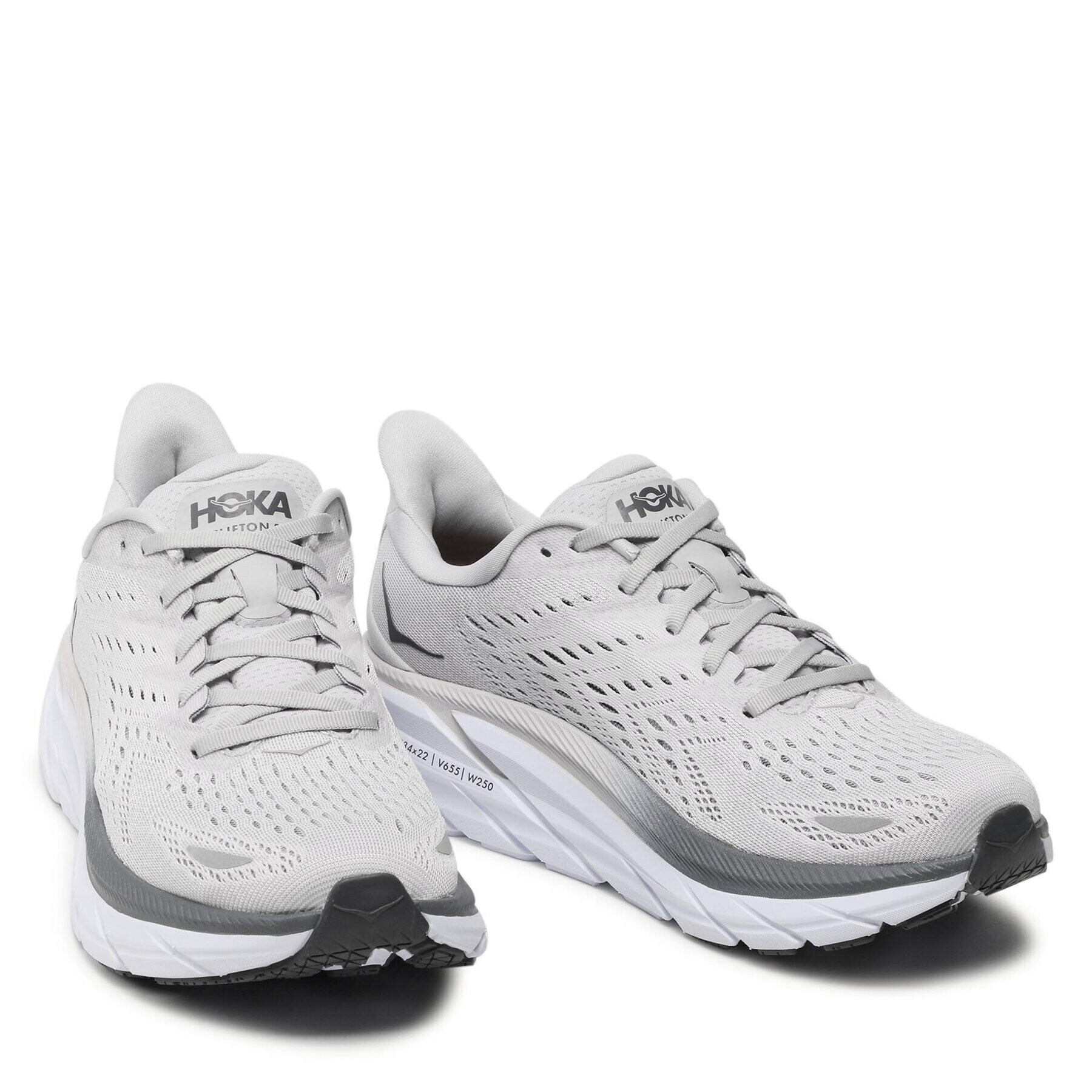 Hoka Обувки M Clifton 8 1119393 Сив - Pepit.bg