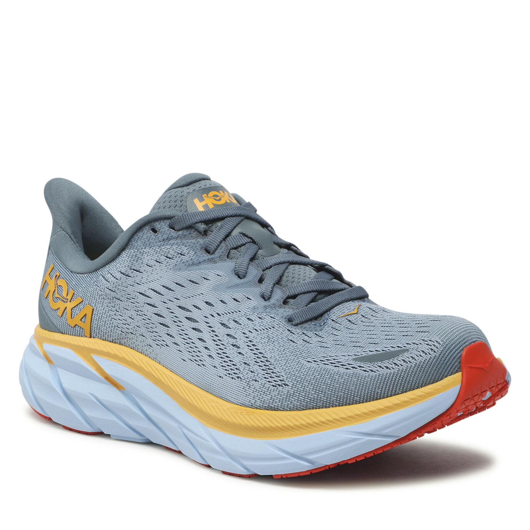 Hoka Обувки M Clifton 8 Wide 1121374 Син - Pepit.bg