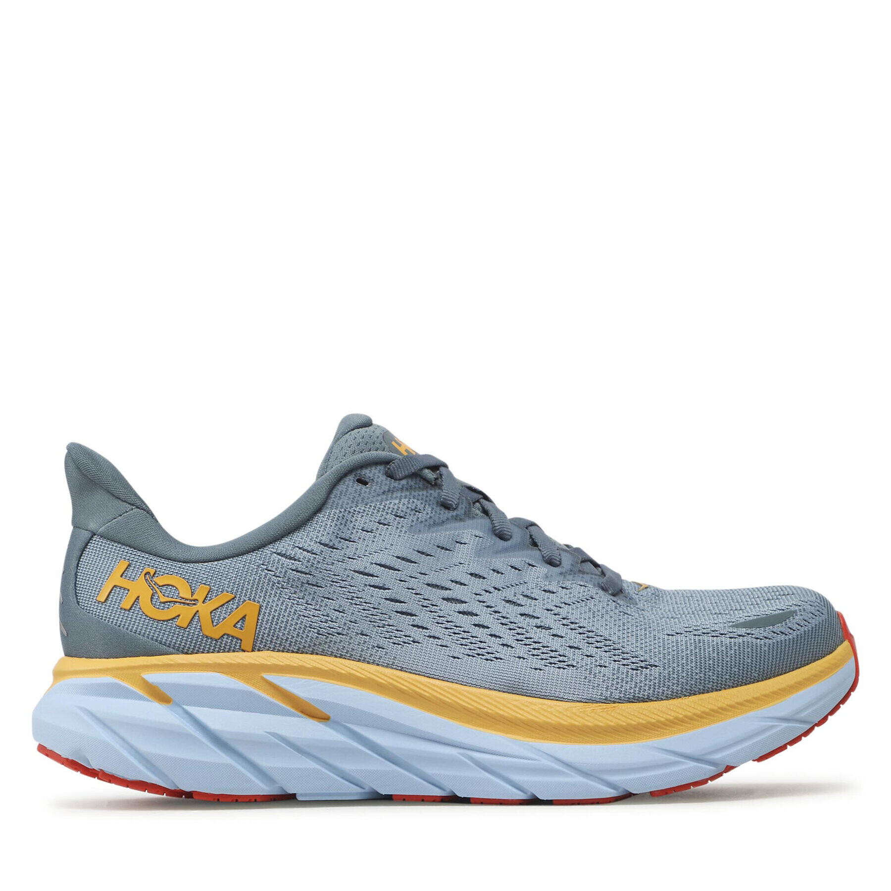 Hoka Обувки M Clifton 8 Wide 1121374 Син - Pepit.bg