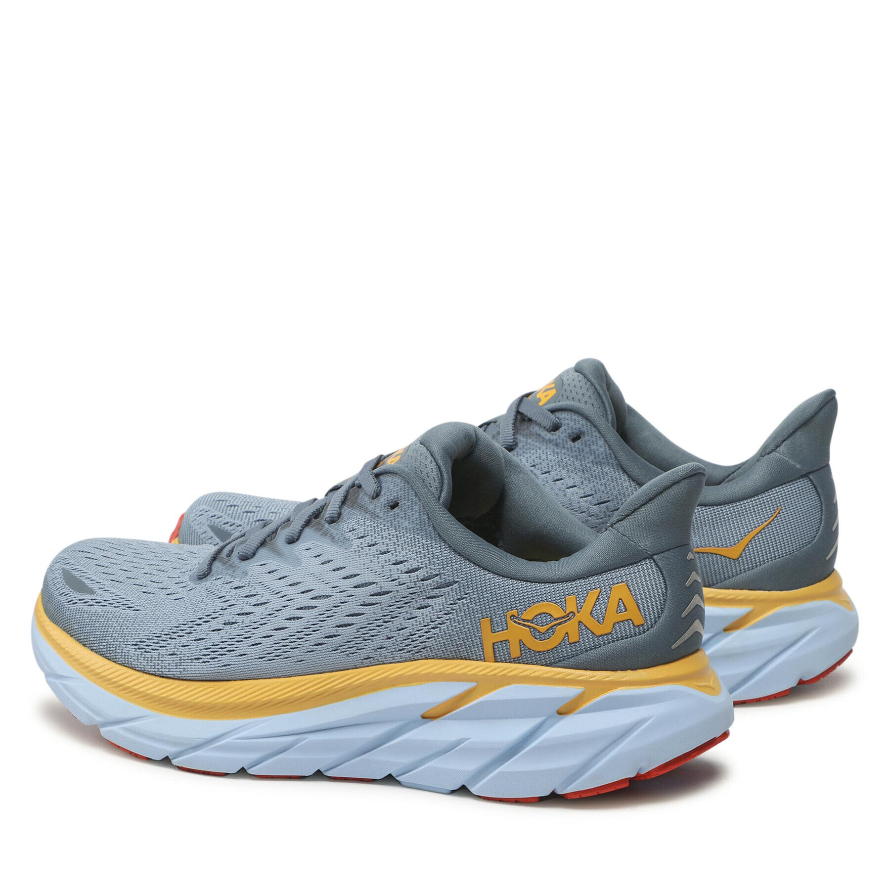 Hoka Обувки M Clifton 8 Wide 1121374 Син - Pepit.bg