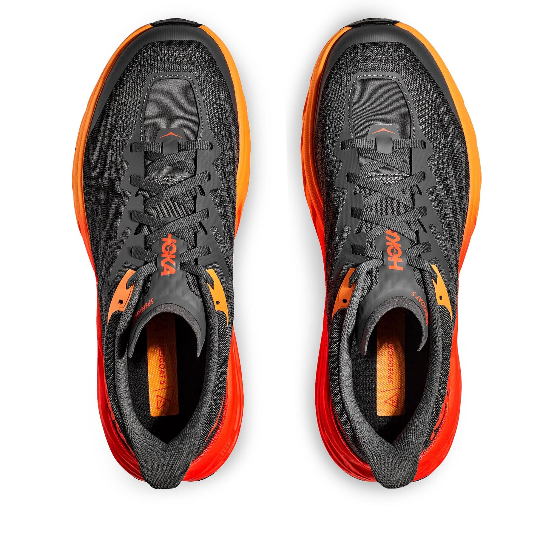 Hoka Обувки Speedgoat 5 1123157 Сив - Pepit.bg