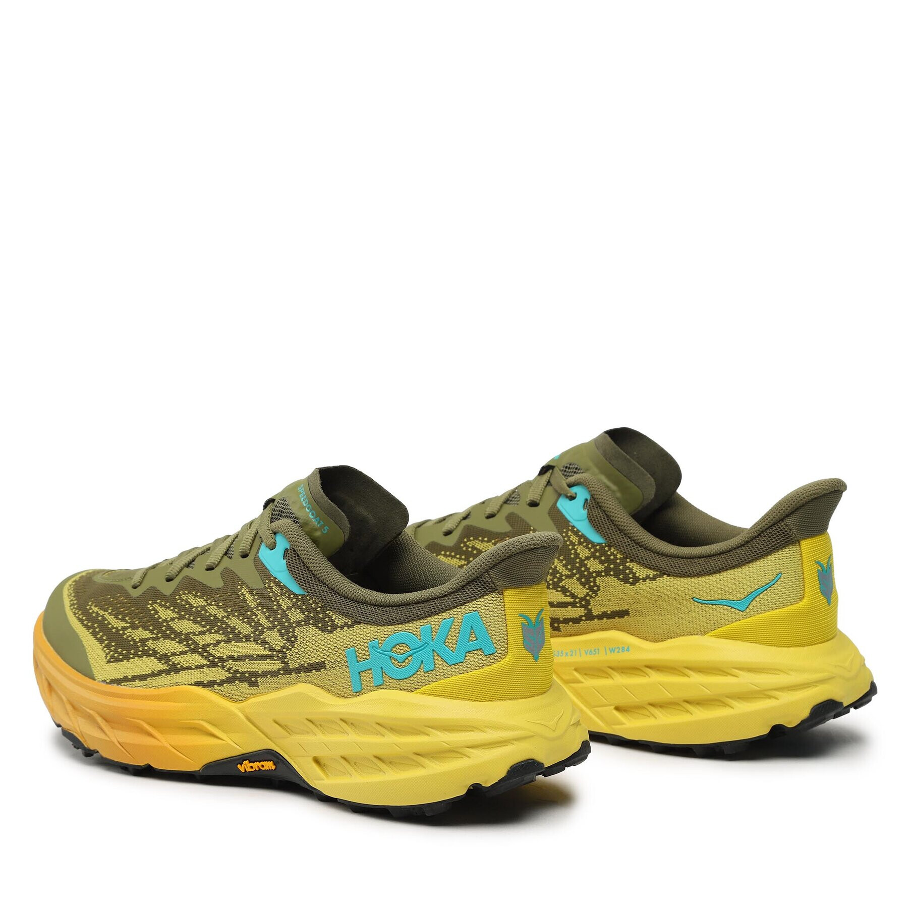 Hoka Обувки Speedgoat 5 1123157 Зелен - Pepit.bg