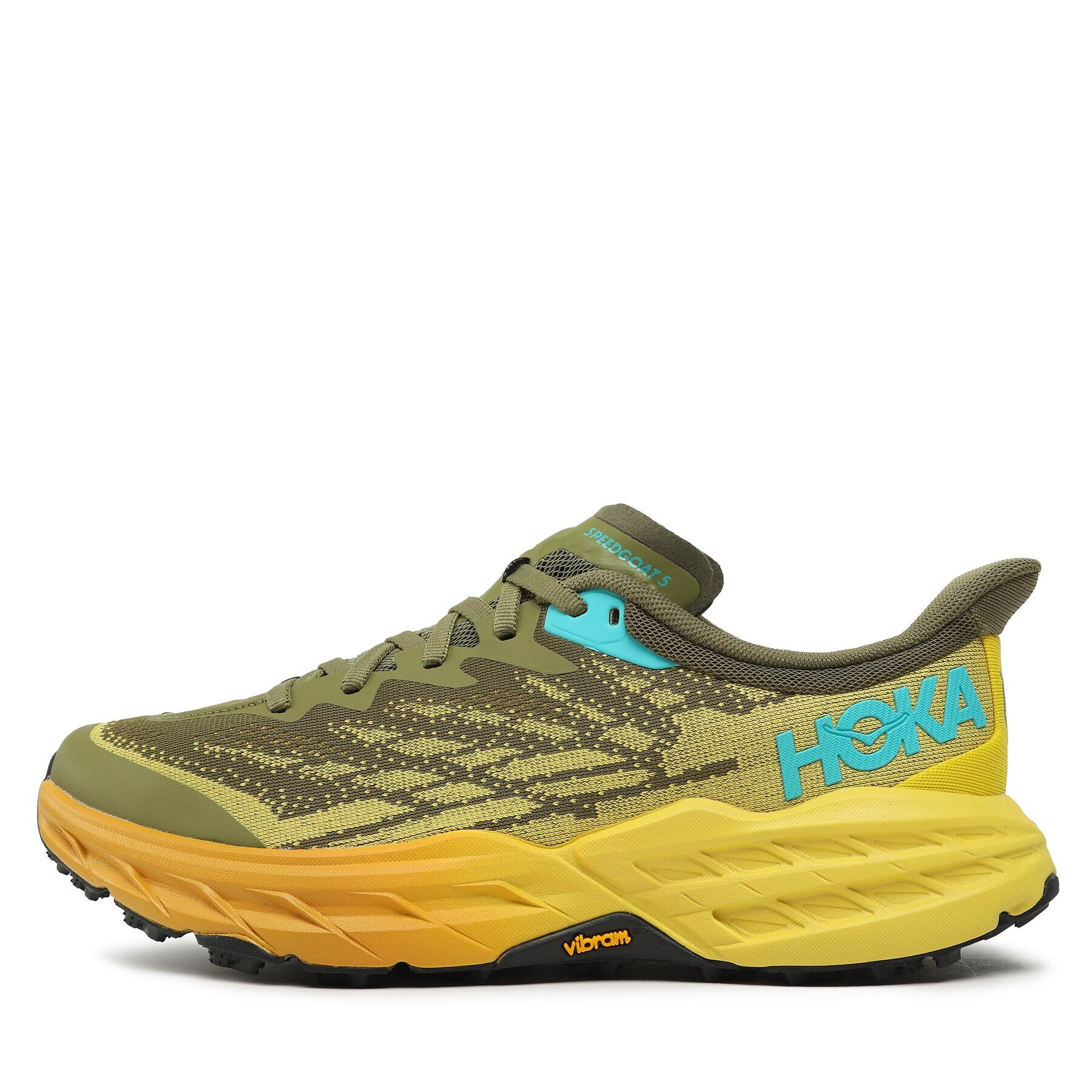 Hoka Обувки Speedgoat 5 1123157 Зелен - Pepit.bg