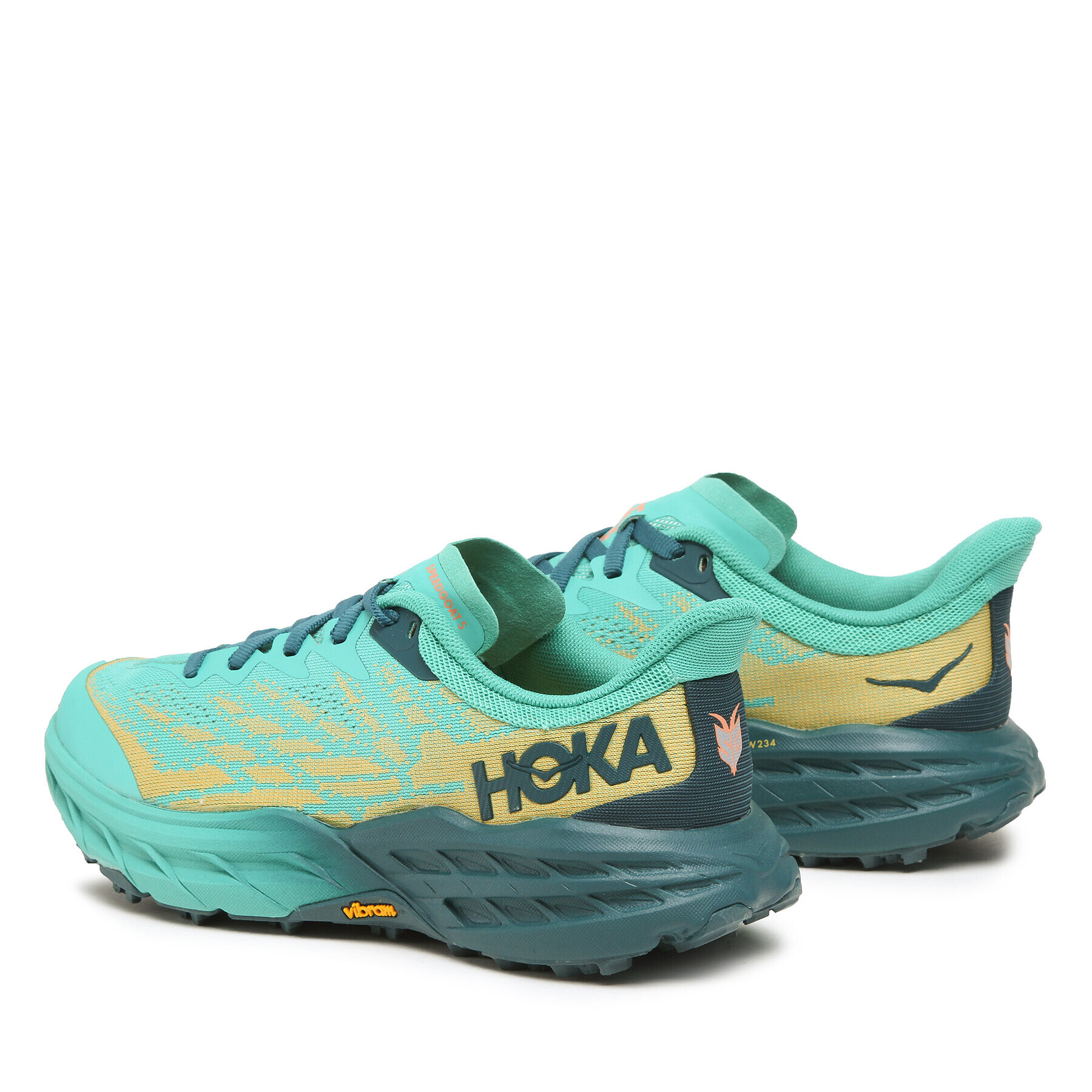 Hoka Обувки Speedgoat 5 1123158 Зелен - Pepit.bg