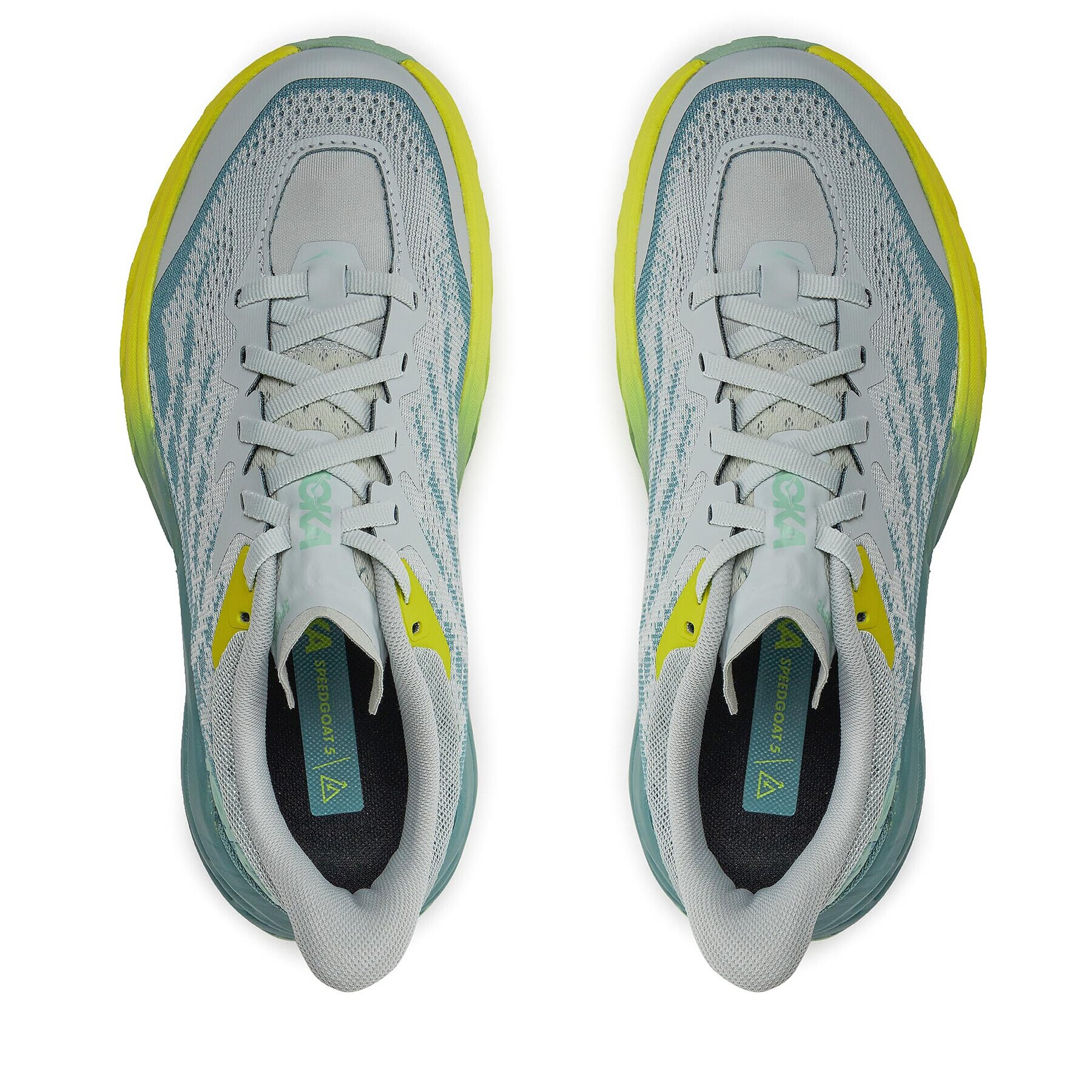 Hoka Обувки Speedgoat 5 Wide 1123160 Сив - Pepit.bg