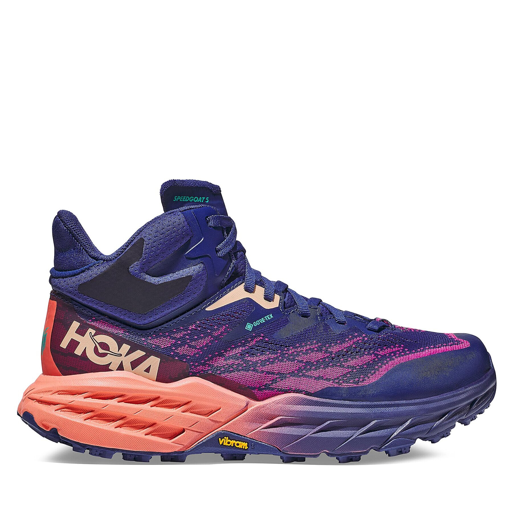 Hoka Туристически Speedgoat 5 Mid Gtx GORE-TEX1127919 Виолетов - Pepit.bg