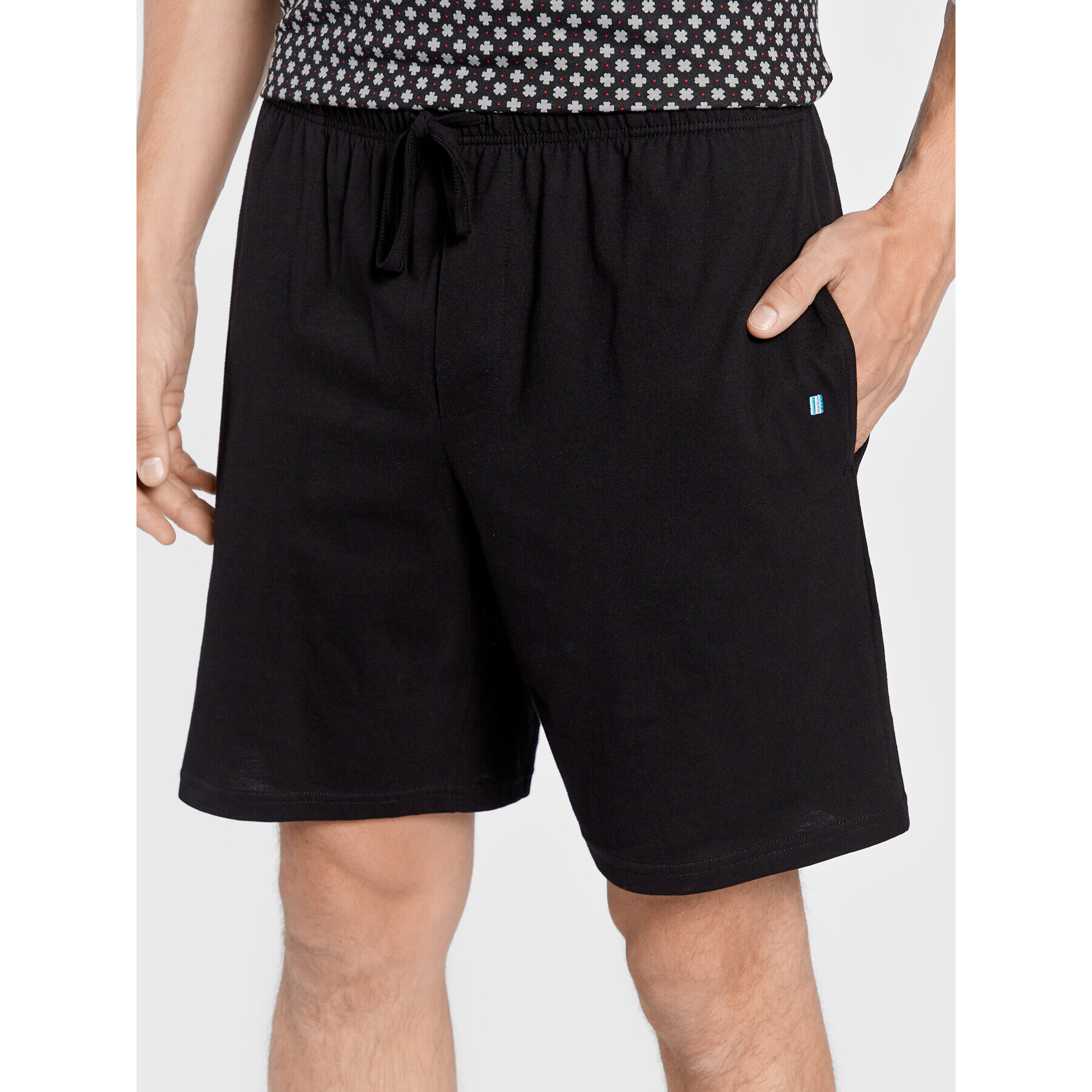 HOM Пижама Fortaleza 402412 Черен Regular Fit - Pepit.bg