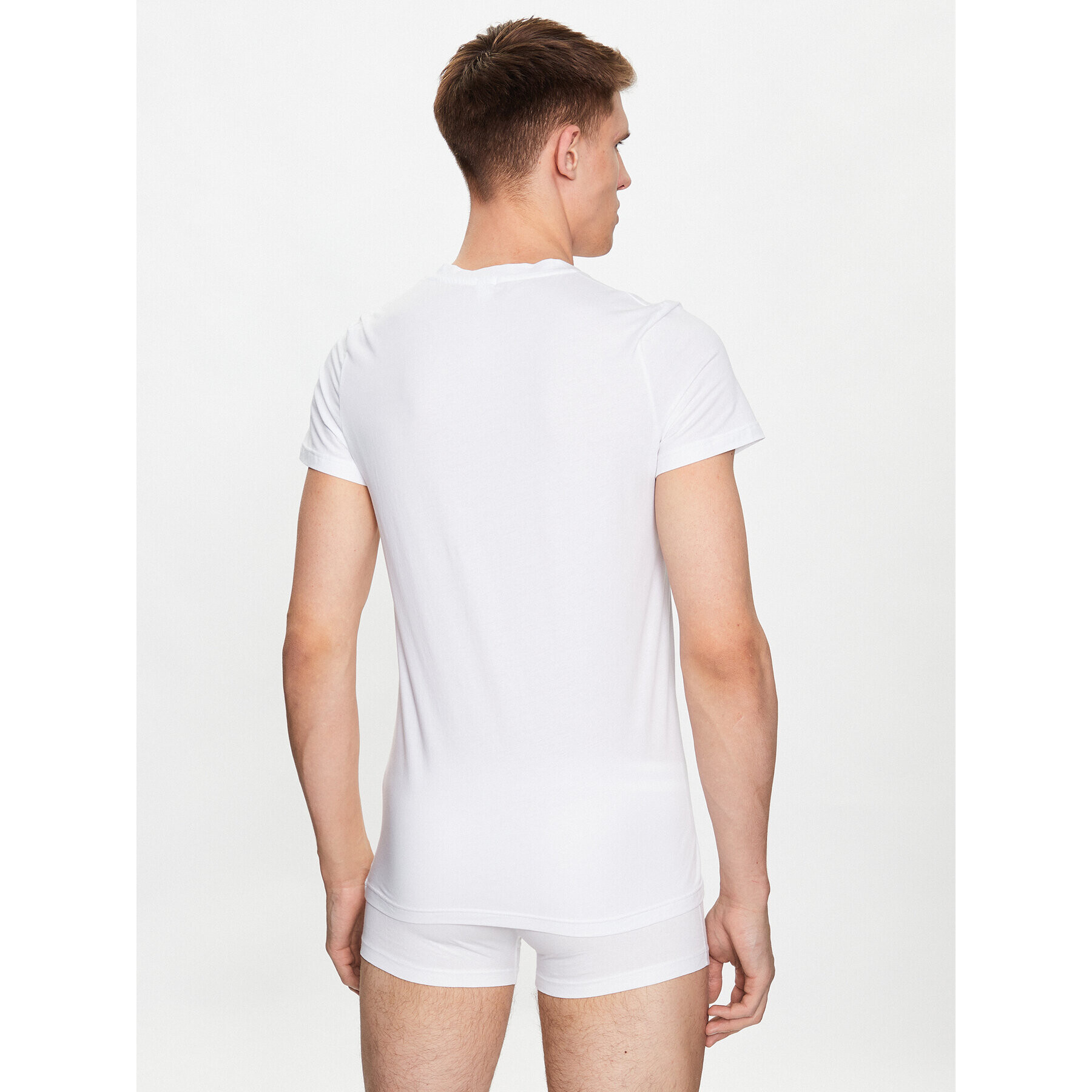 HOM Тишърт 401330 Бял Regular Fit - Pepit.bg