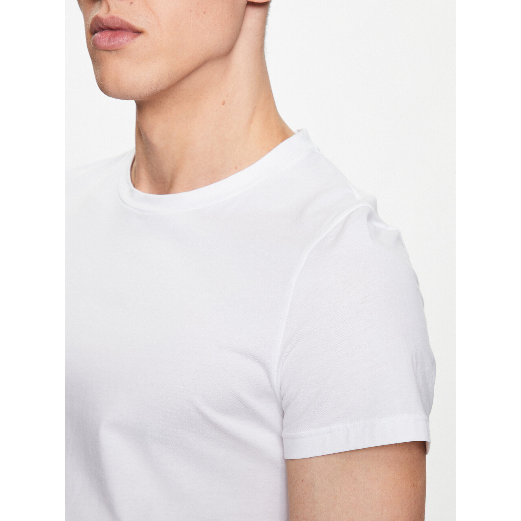 HOM Тишърт 401330 Бял Regular Fit - Pepit.bg