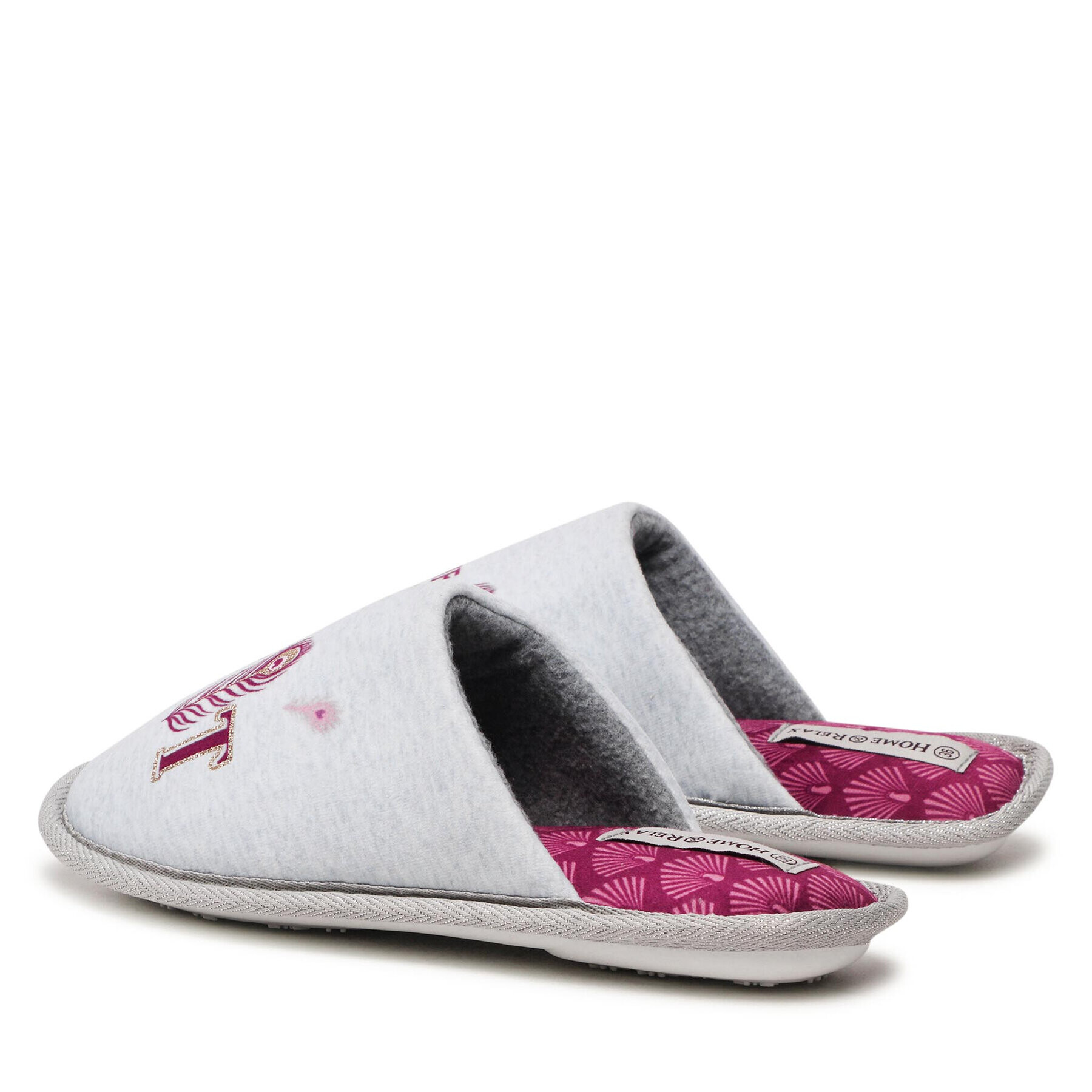 Home & Relax Пантофи 22SAG1016 Сив - Pepit.bg