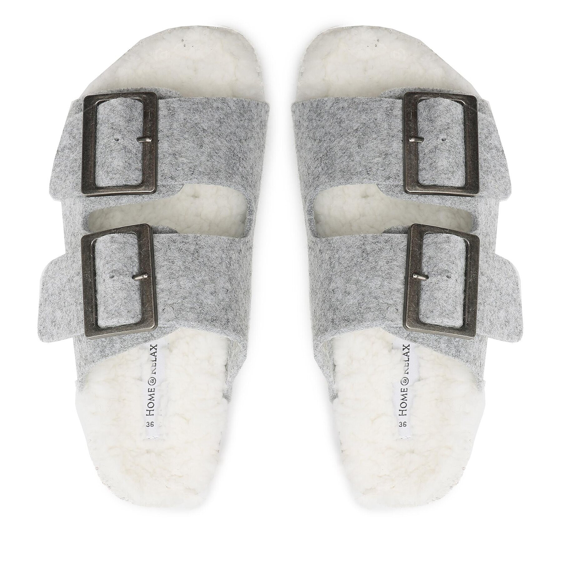 Home & Relax Пантофи LB21-1015-1 Сив - Pepit.bg