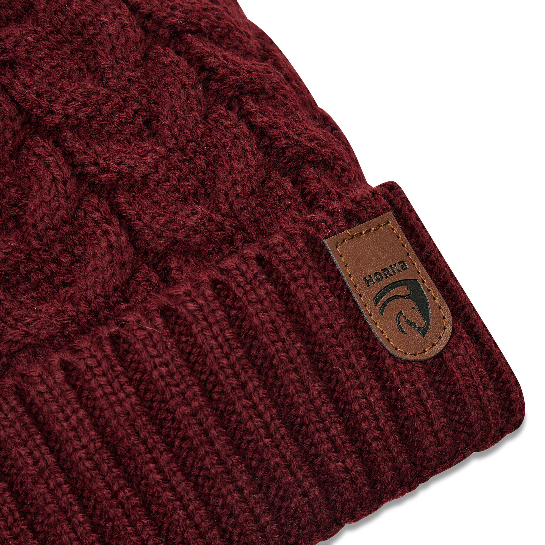 Horka Шапка Hat Knitted Jazz 230021 Бордо - Pepit.bg