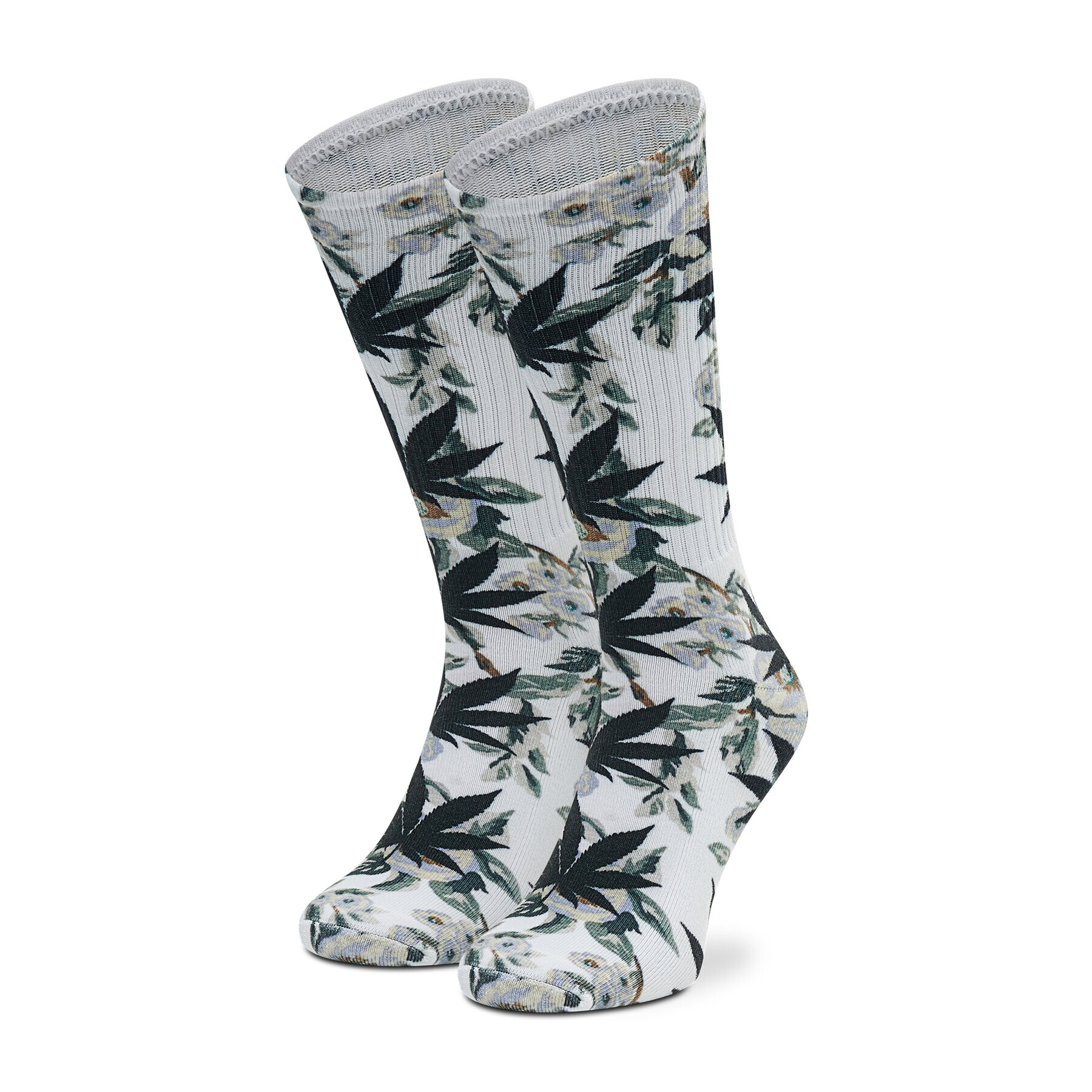 HUF Дълги чорапи unisex Digital Plantlife SK00620 Бял - Pepit.bg