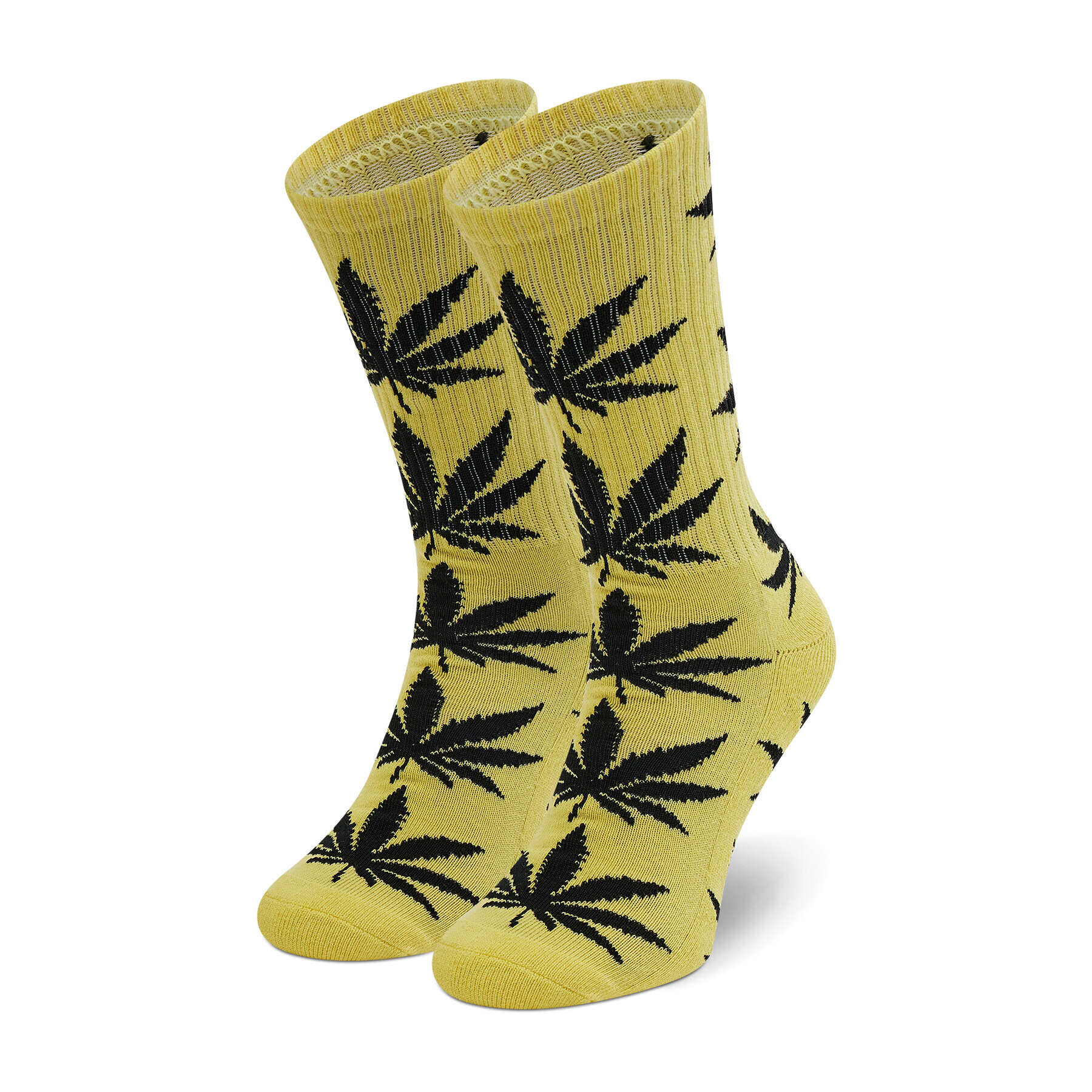 HUF Дълги чорапи unisex Essentials Plantlife Sock SK00298 r. OS Жълт - Pepit.bg