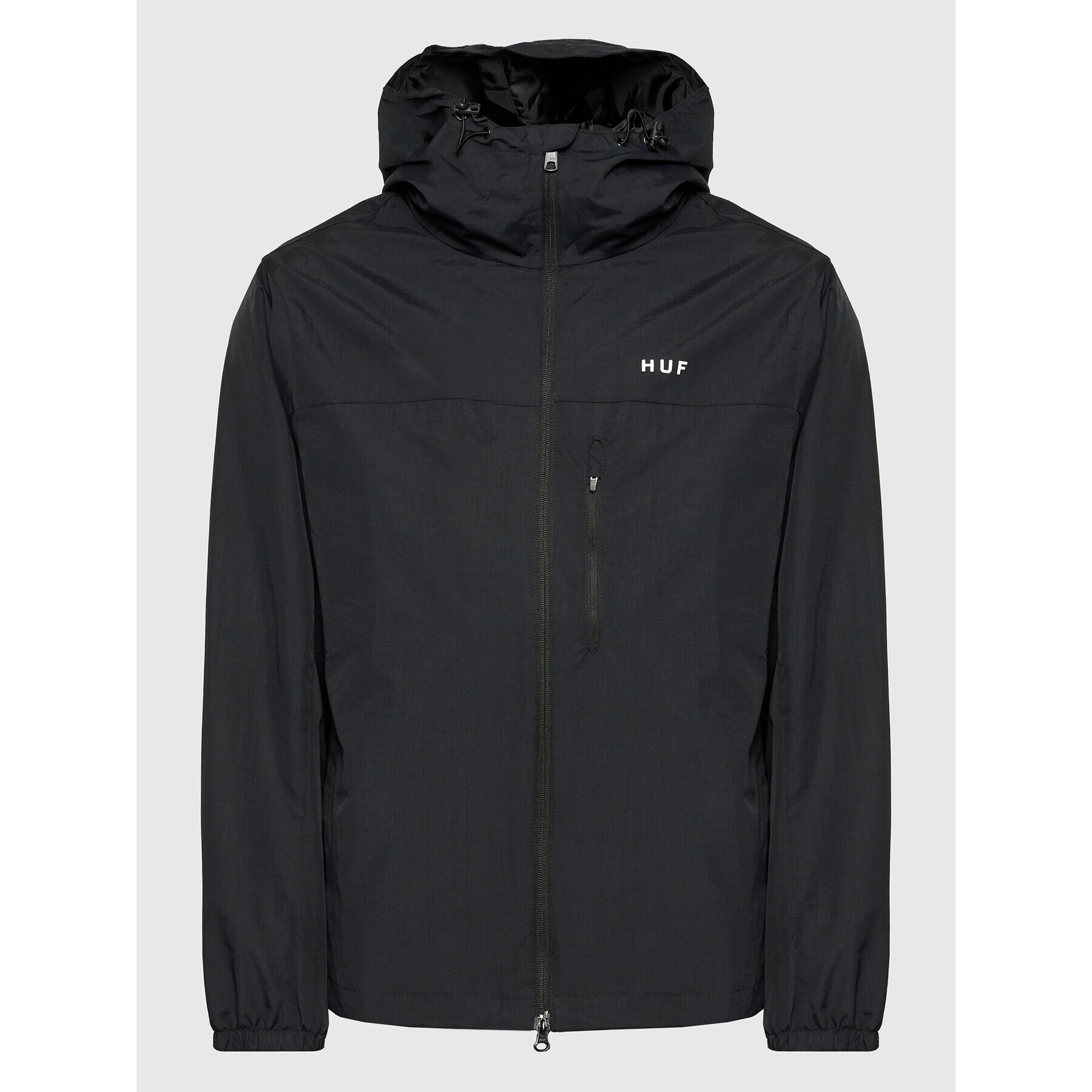 HUF Преходно яке Essentials JK00350 Черен Regular Fit - Pepit.bg