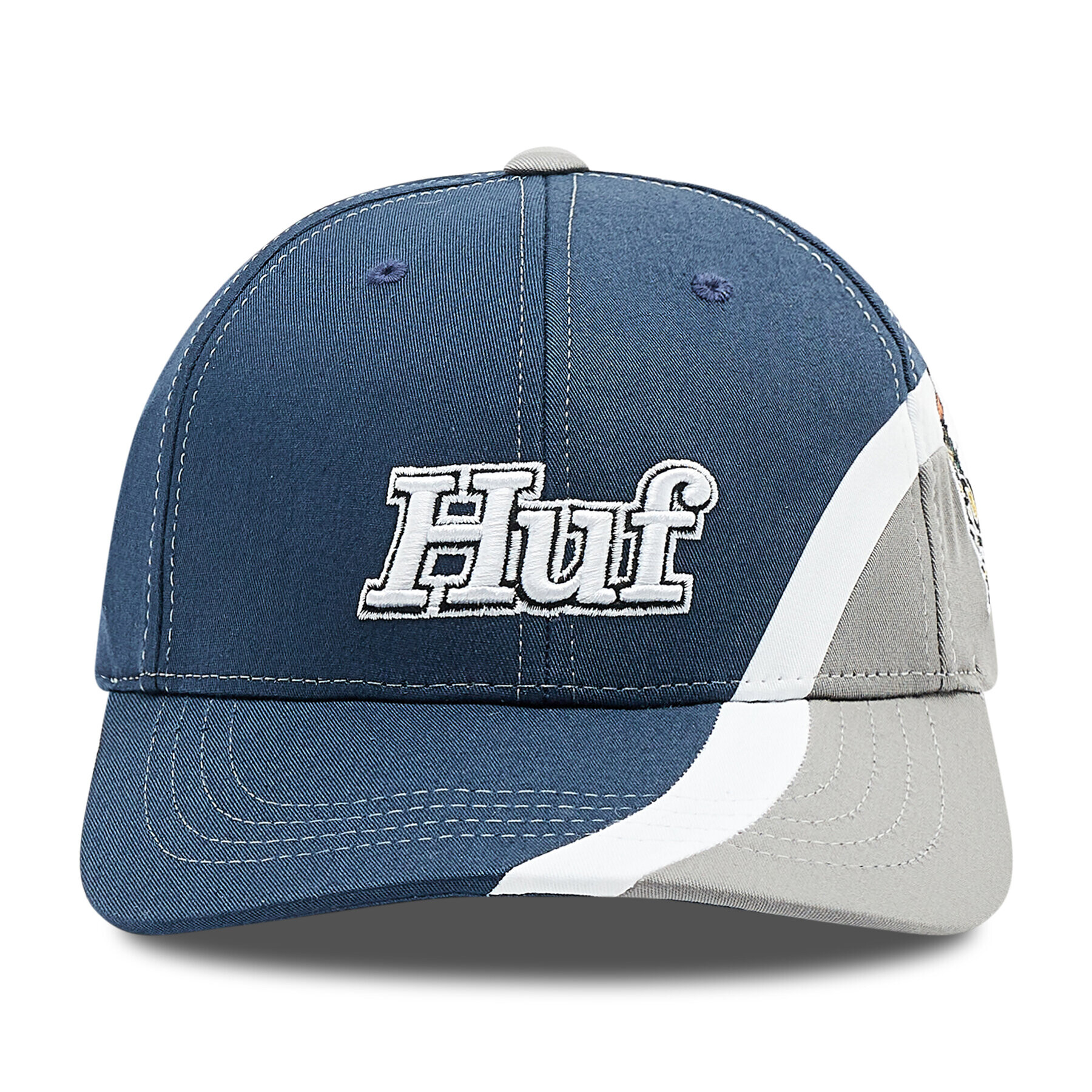 HUF Шапка с козирка Daytona 6-Panel Cv Snapback HT00609 Тъмносин - Pepit.bg