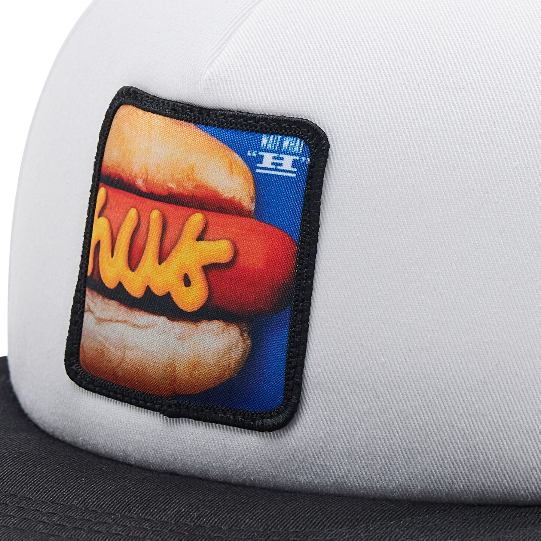 HUF Шапка с козирка Hot Dog HT00632 Бял - Pepit.bg