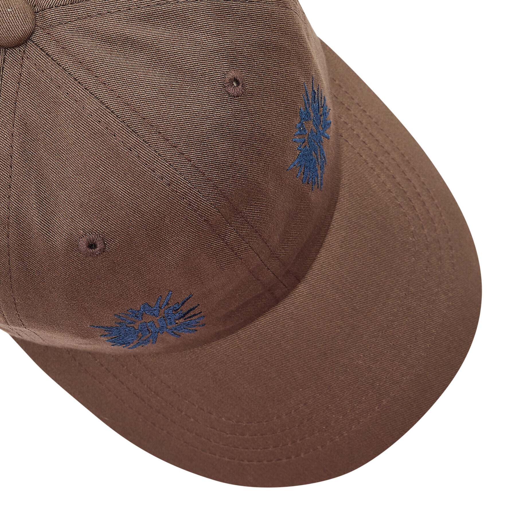 HUF Шапка с козирка Multi Hit 6-Panel Curved Visor HT00612 Кафяв - Pepit.bg