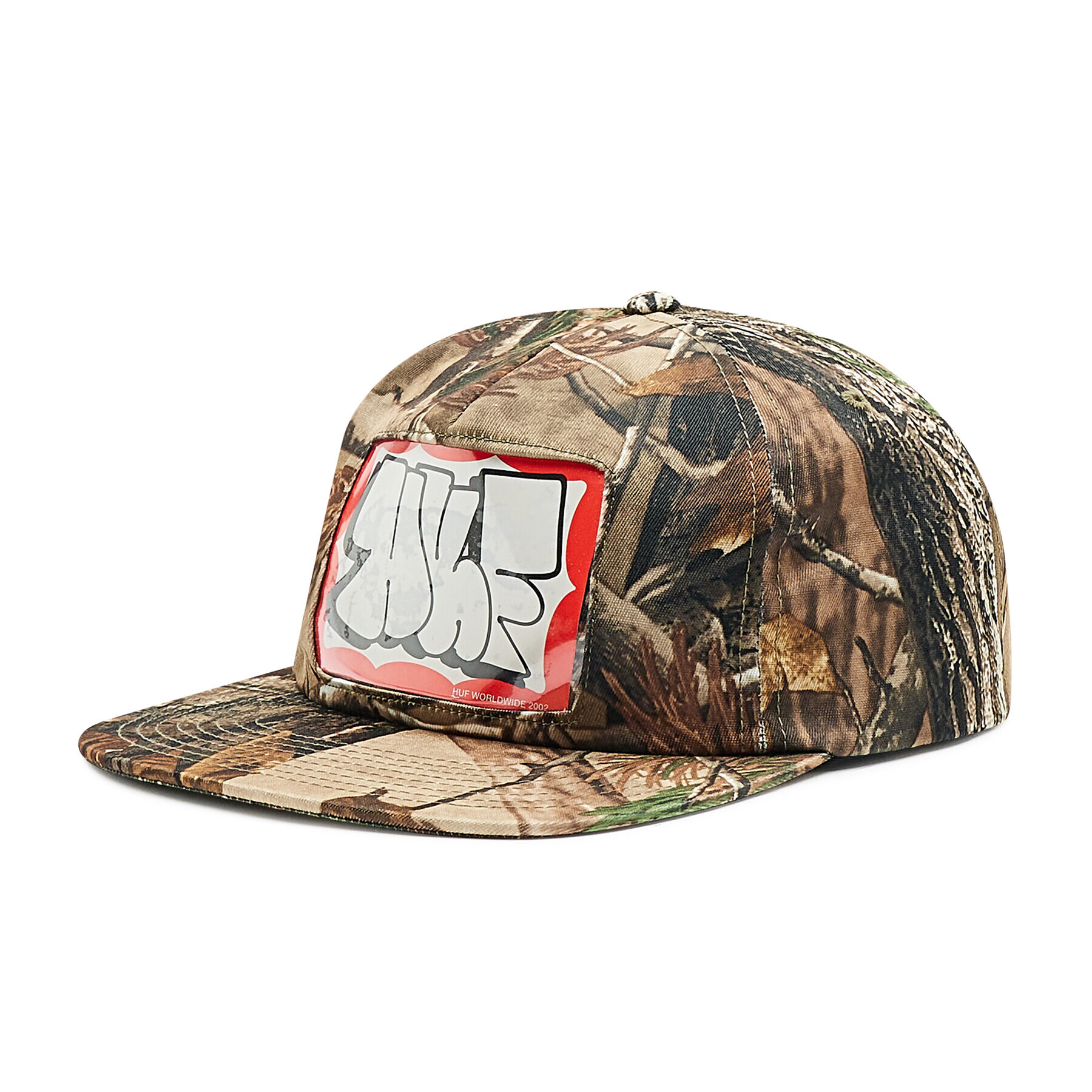 HUF Шапка с козирка One Window Camo Snap HT00641 Кафяв - Pepit.bg